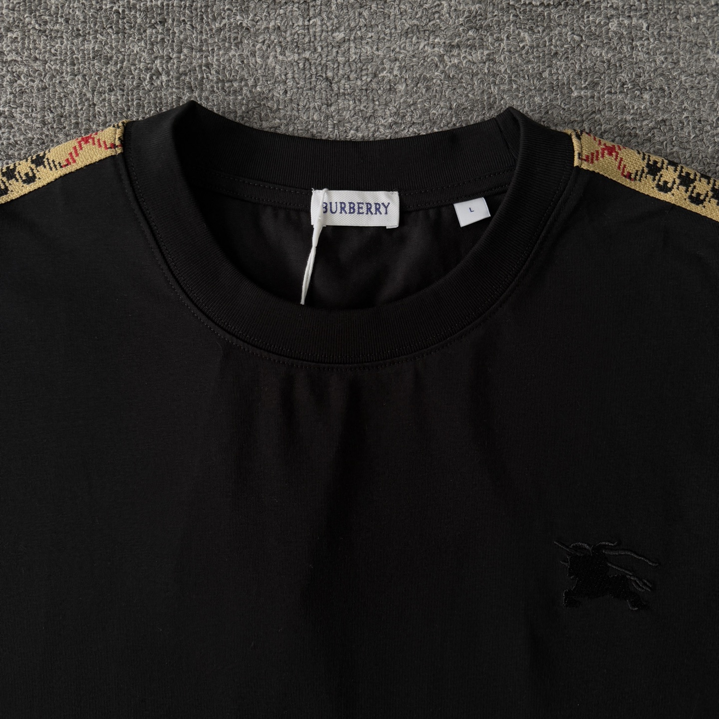 Burberry BURBERRY/巴宝莉 高品质320克圆领短袖T恤