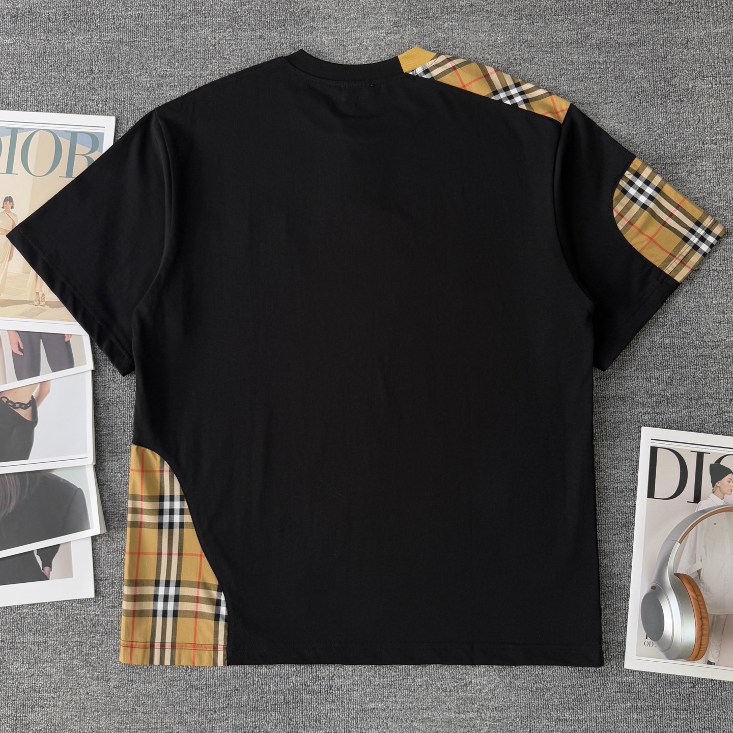 Burberry BURBERRY/巴宝莉 高品质320克圆领短袖T恤