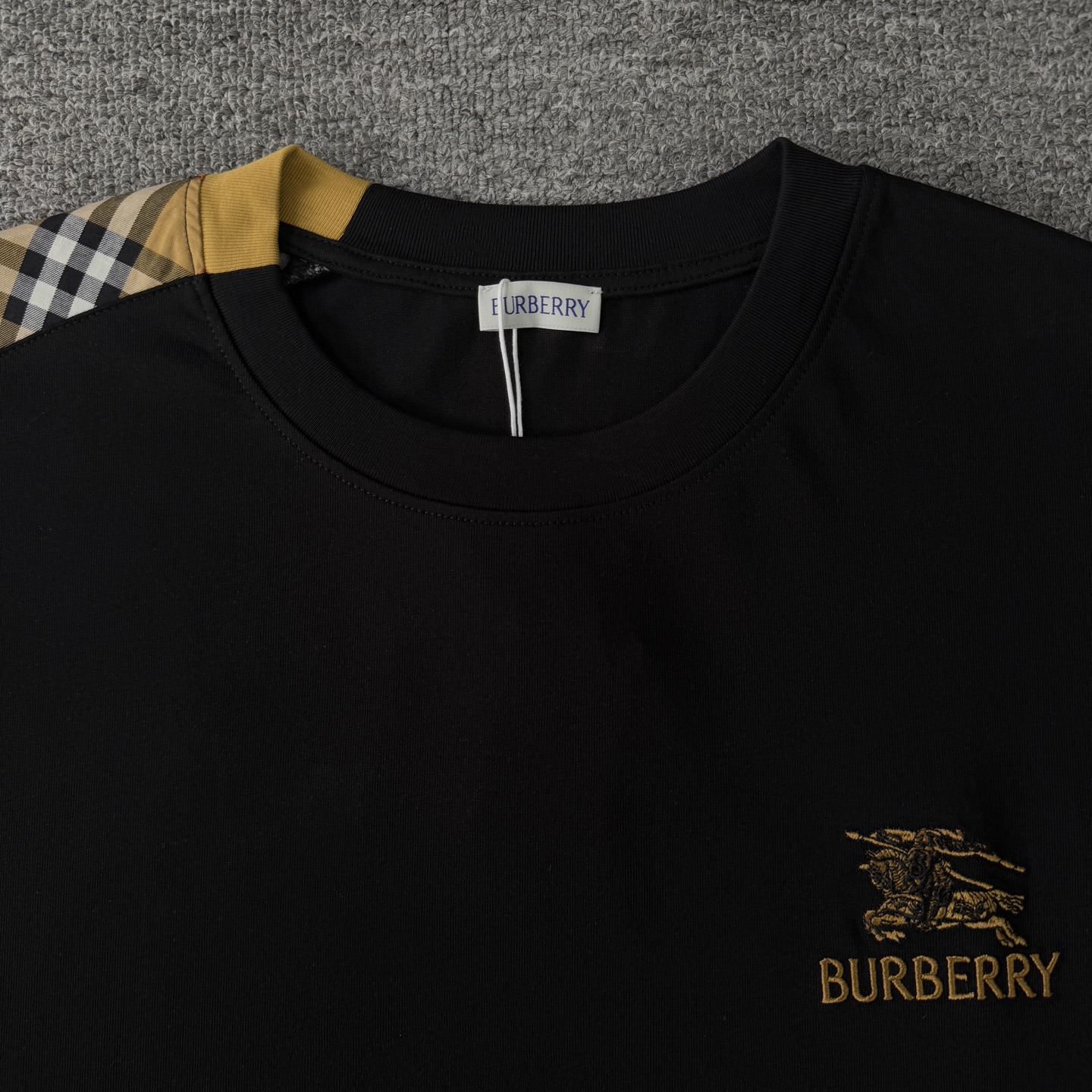 Burberry BURBERRY/巴宝莉 高品质320克圆领短袖T恤
