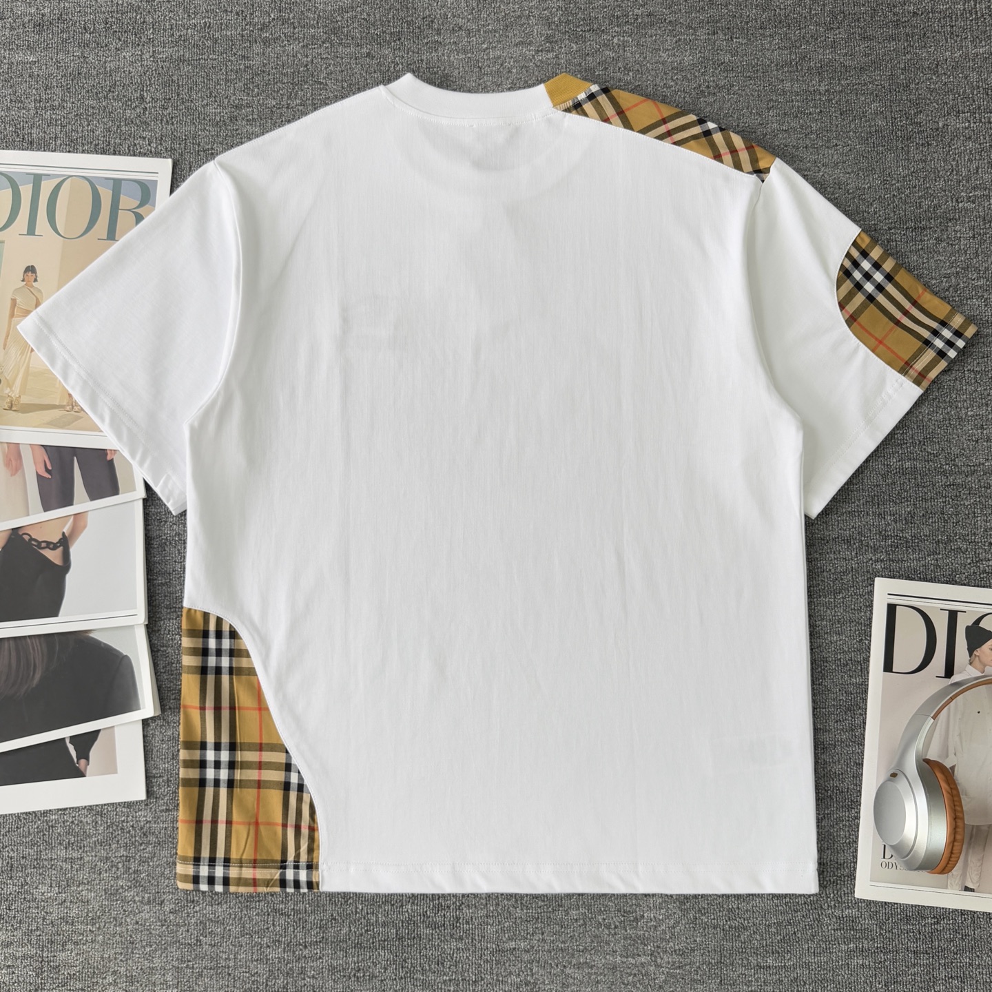 Burberry BURBERRY/巴宝莉 高品质320克圆领短袖T恤