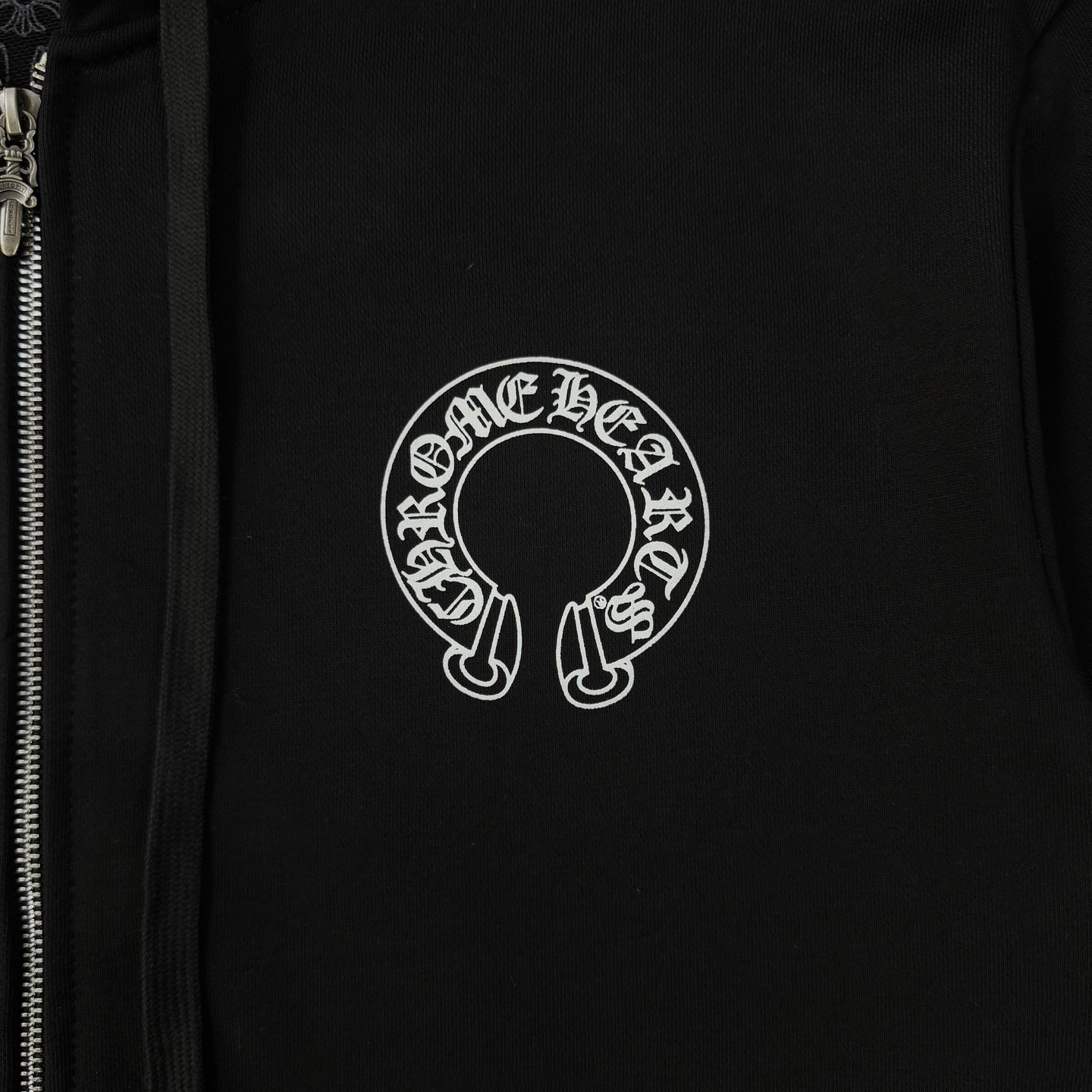 Chrome Hearts ChromeHearts CH克罗心25早秋花臂马蹄拉链开衫连帽卫衣