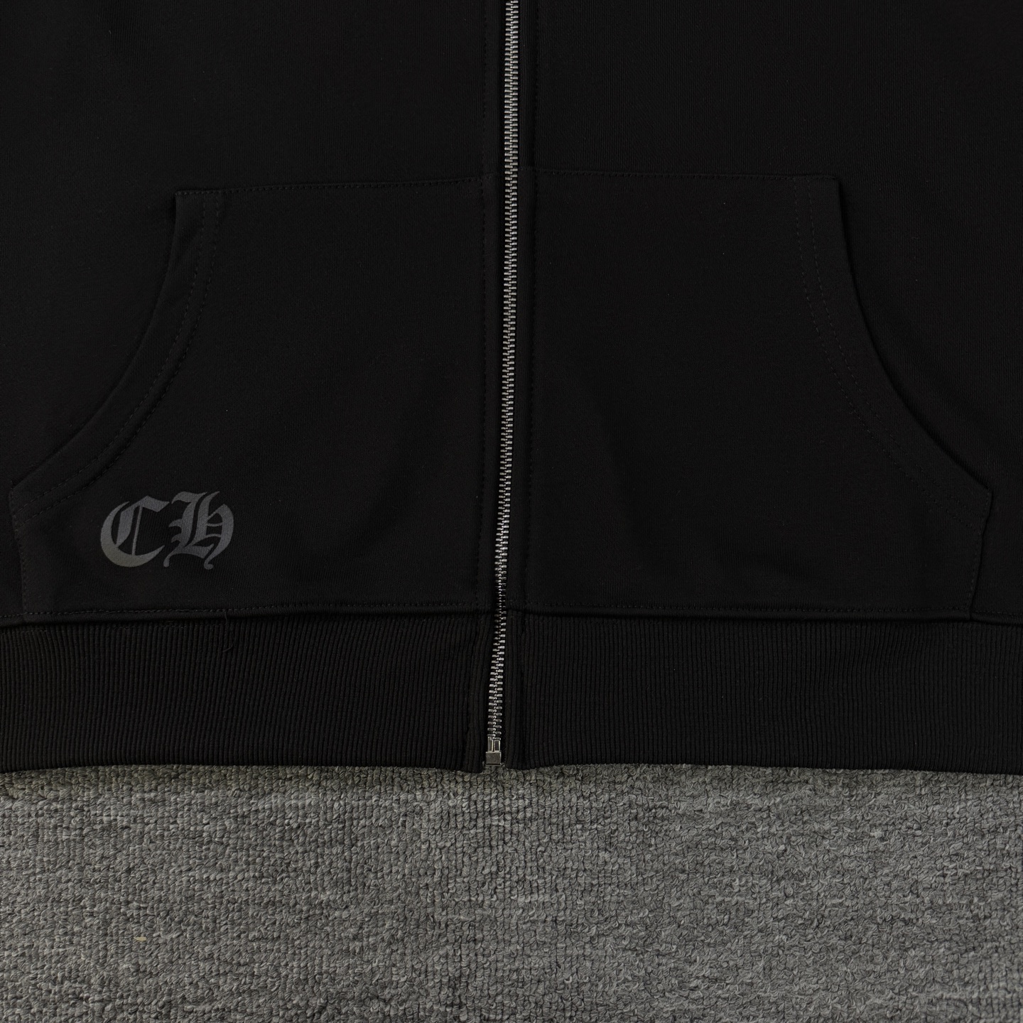 Chrome Hearts ChromeHearts CH克罗心25早秋花臂马蹄拉链开衫连帽卫衣