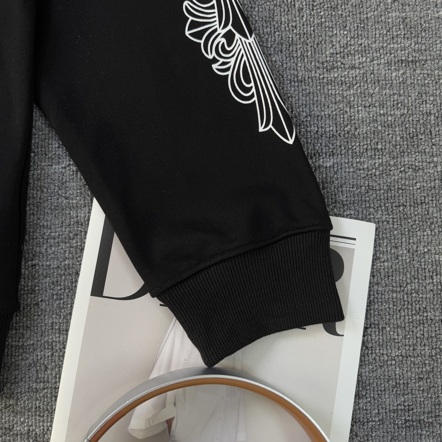 Chrome Hearts ChromeHearts CH克罗心25早秋花臂马蹄拉链开衫连帽卫衣