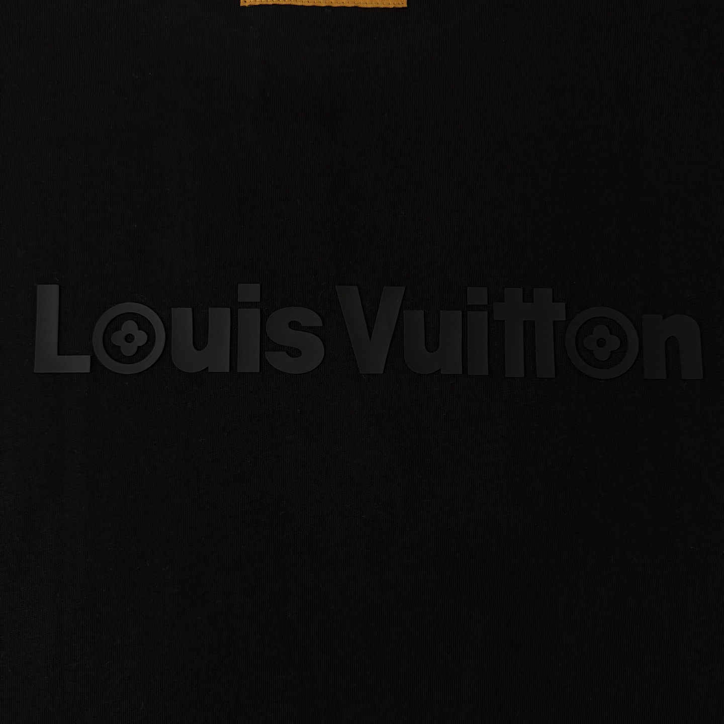 Louis Vuitton LOUIS VUITTON/路易威登LV 25ss新款 logo 字母硅胶压花款短袖圆领T恤