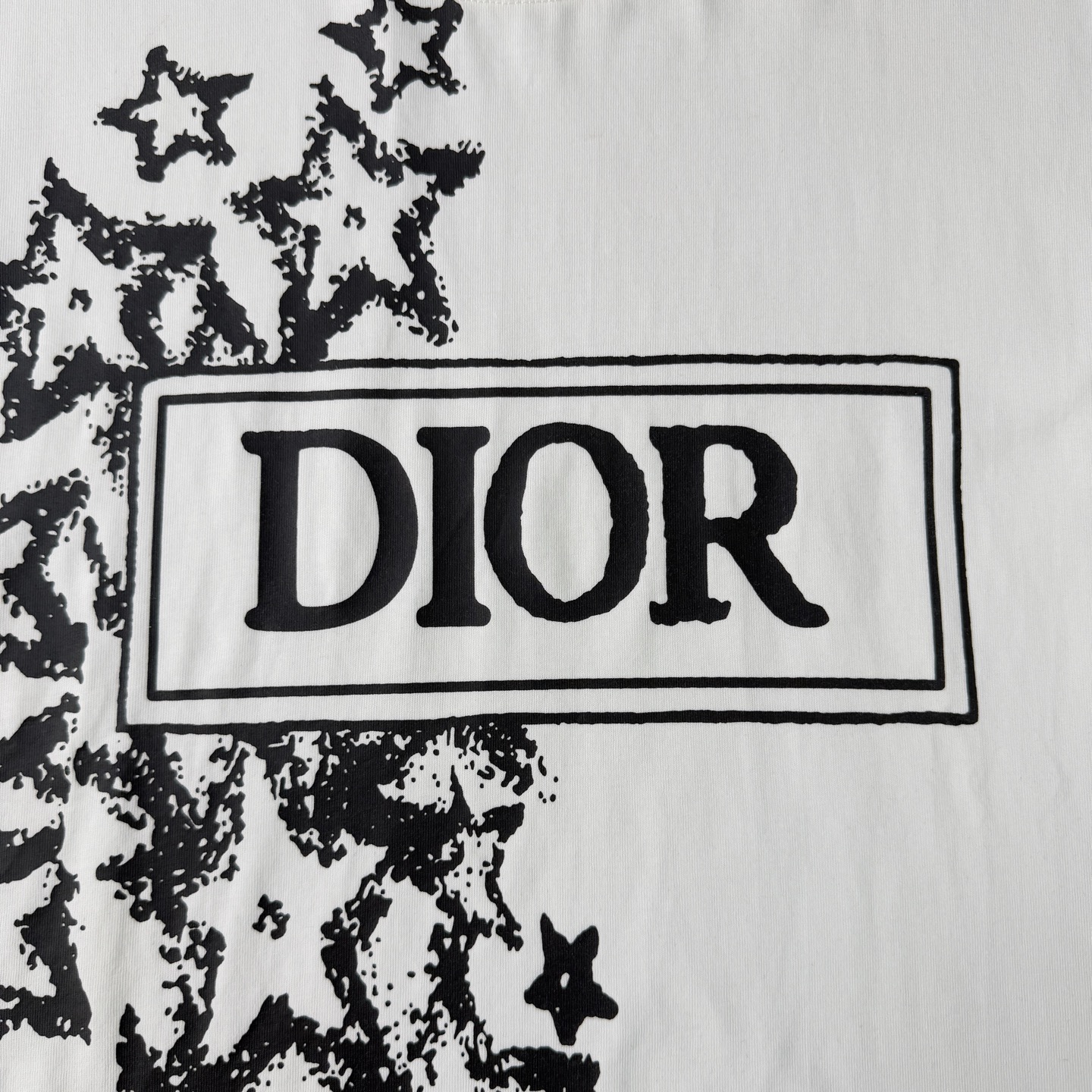 Dior Dior 迪奥 新款 字母星星印花短袖圆领T恤