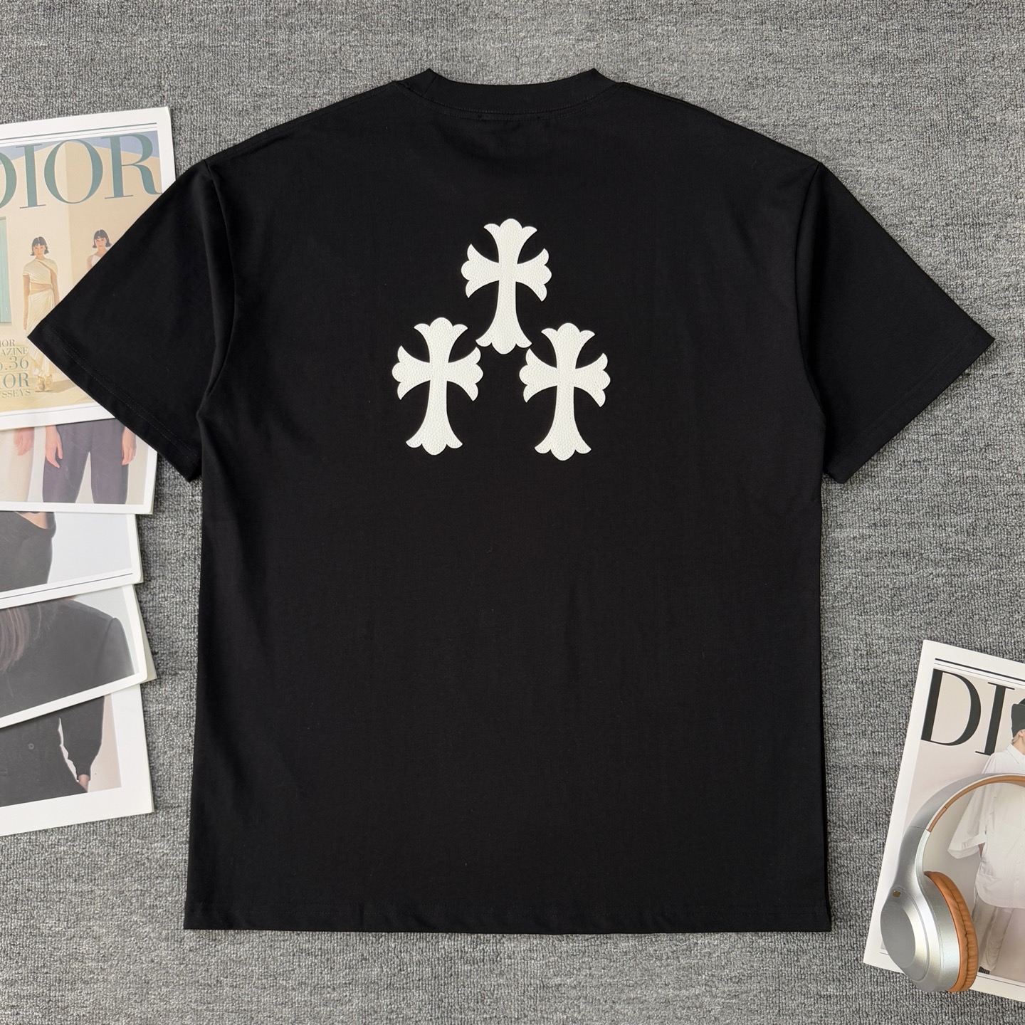 Chrome Hearts Chrome Hearts/克罗心 高品质320克圆领短袖T恤