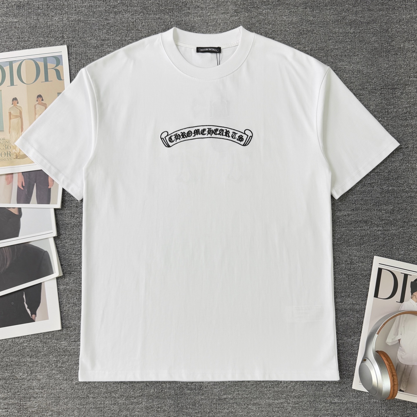 Chrome Hearts Chrome Hearts/克罗心 高品质320克圆领短袖T恤