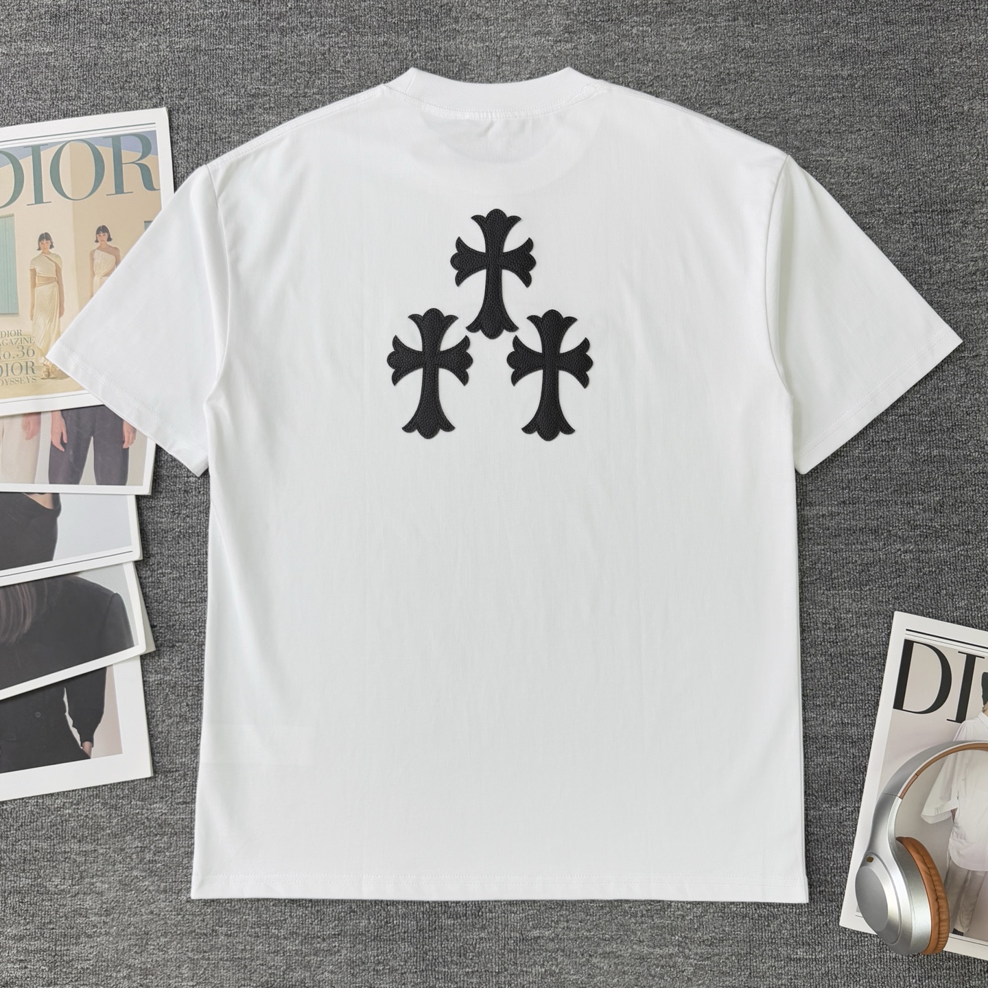 Chrome Hearts Chrome Hearts/克罗心 高品质320克圆领短袖T恤