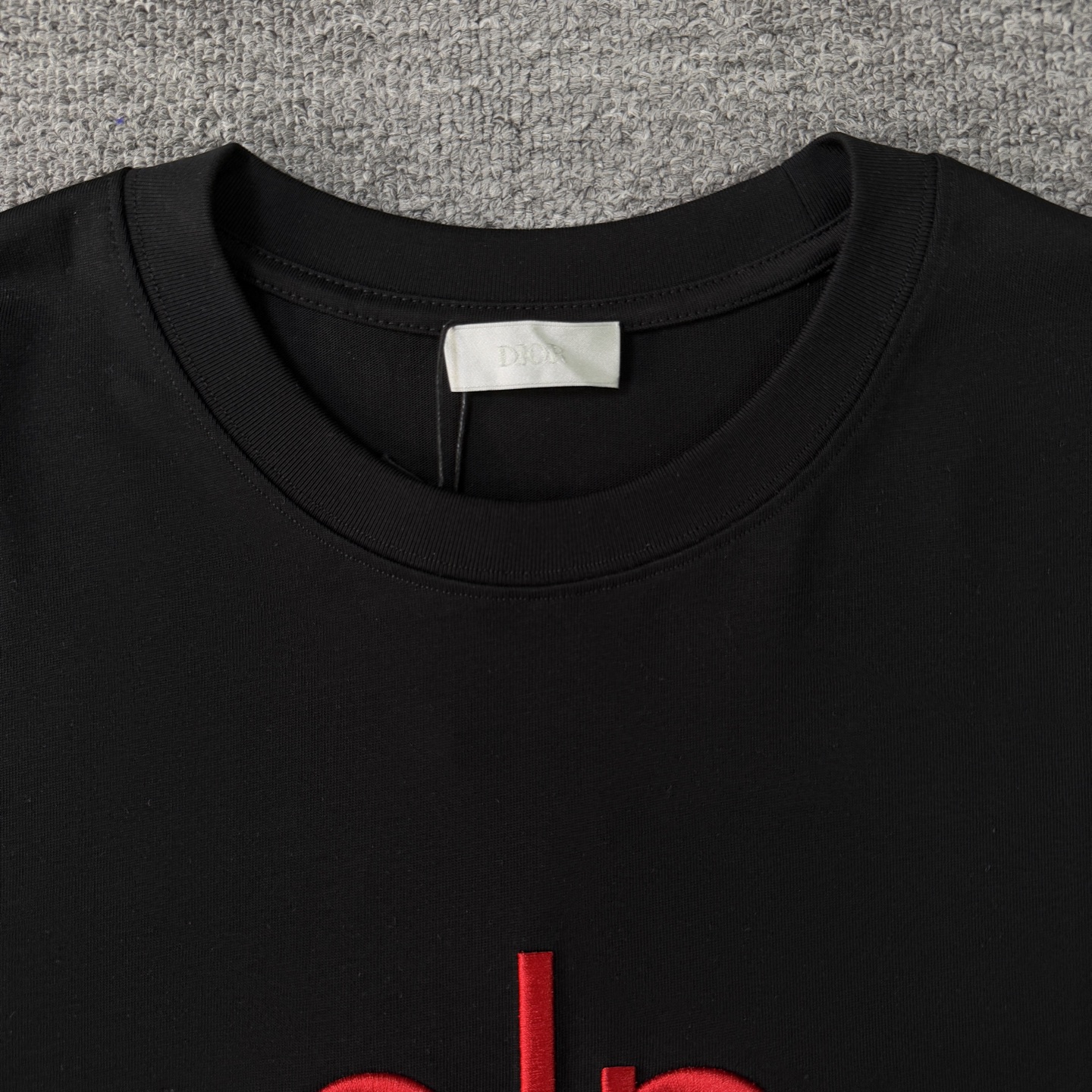 Dior DIOR/迪奥 高品质320克圆领短袖T恤