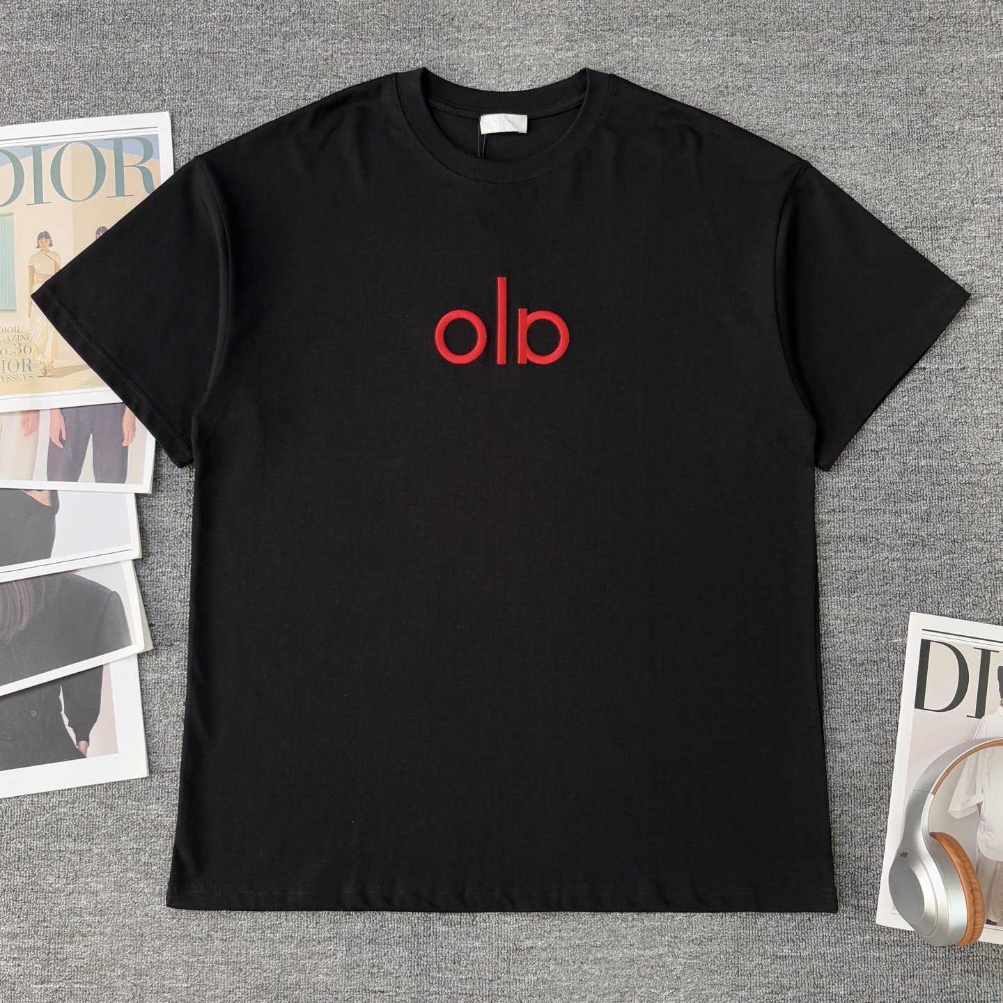 Dior DIOR/迪奥 高品质320克圆领短袖T恤