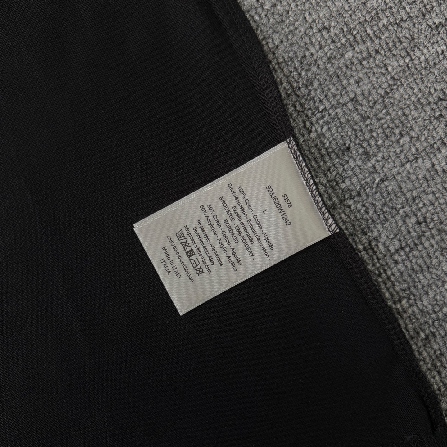 Dior DIOR/迪奥 高品质320克圆领短袖T恤