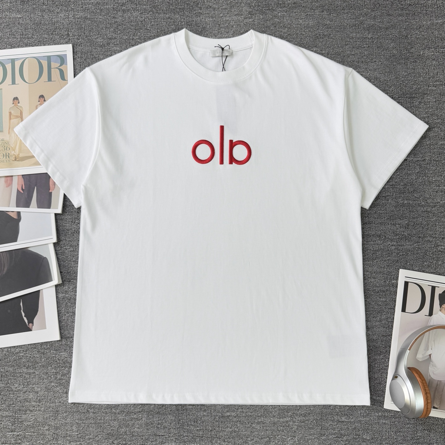 Dior DIOR/迪奥 高品质320克圆领短袖T恤