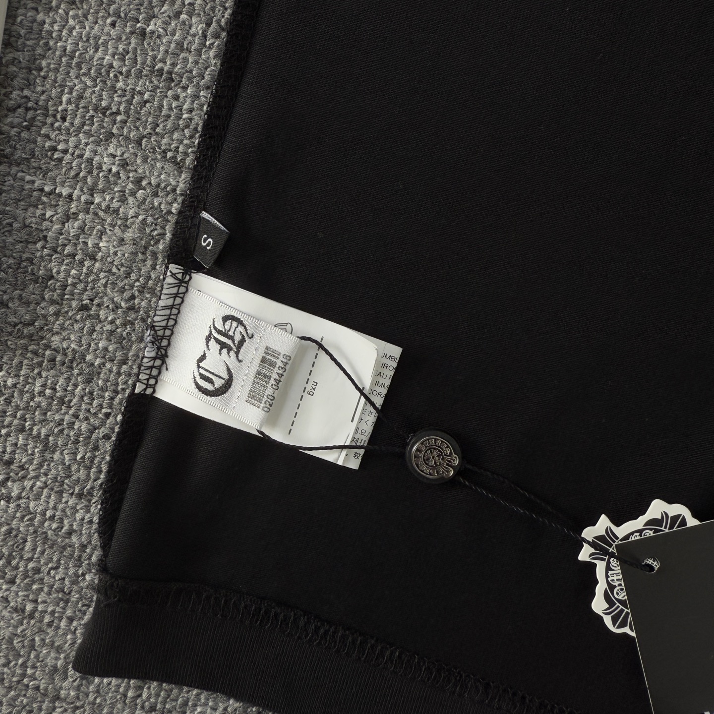 Chrome Hearts Chrome Hearts克罗心26ss新款重工做旧多元素logo短袖圆领T恤