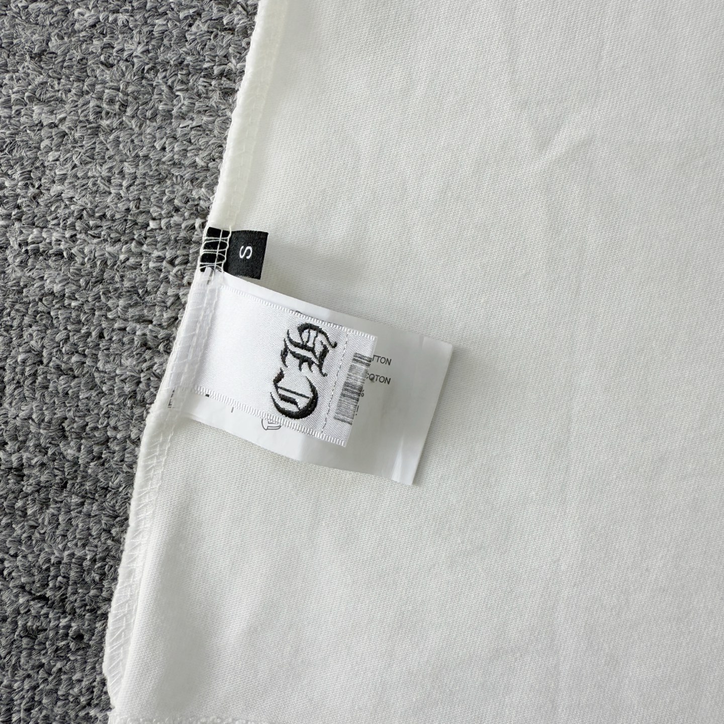 Chrome Hearts CH克罗心Chromehearts 26ss新款像素风马赛克重工刺绣磨破短袖圆领T恤