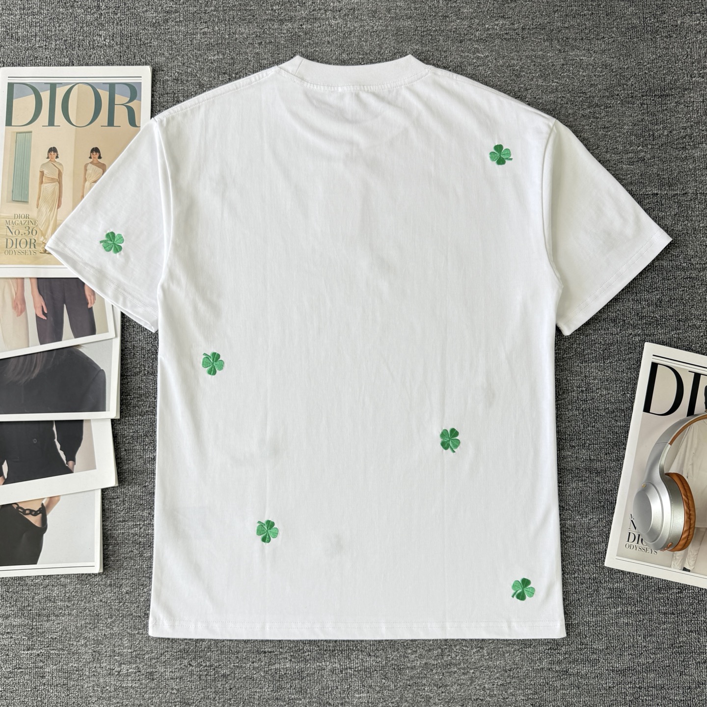 Dior DIOR/迪奥 高品质320克圆领短袖T恤