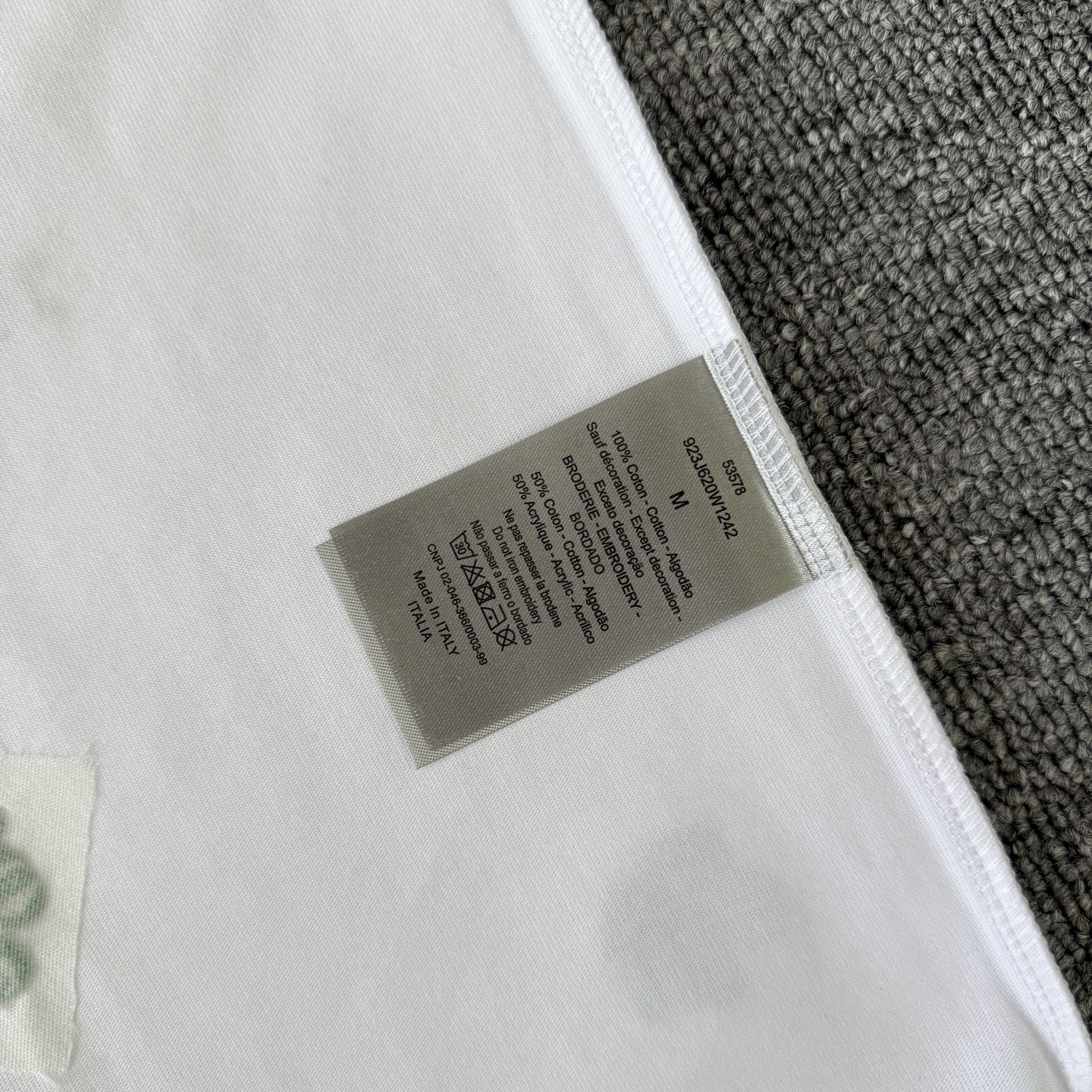Dior DIOR/迪奥 高品质320克圆领短袖T恤