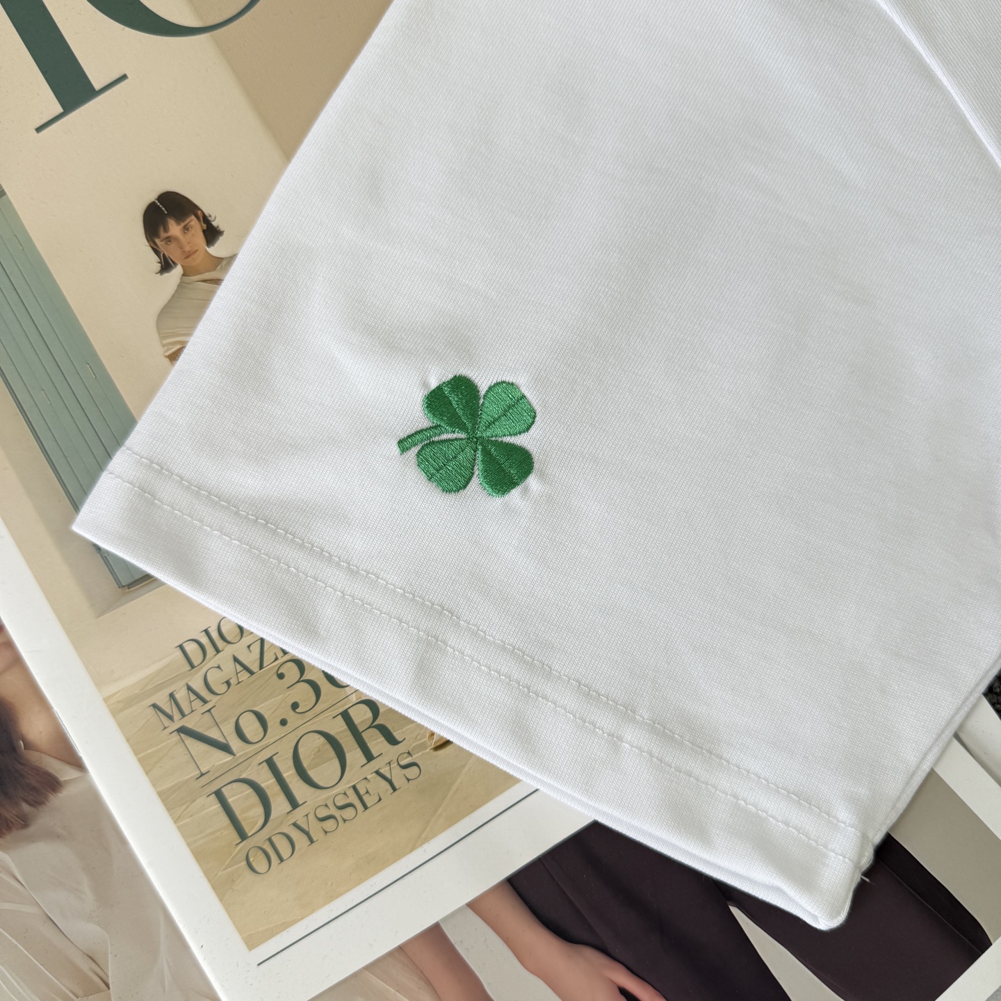 Dior DIOR/迪奥 高品质320克圆领短袖T恤