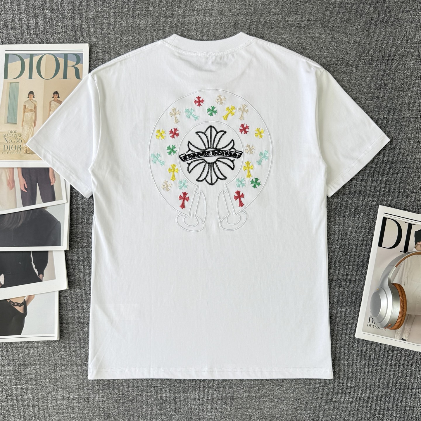 Chrome Hearts Chrome Hearts/克罗心 高品质320克圆领短袖T恤