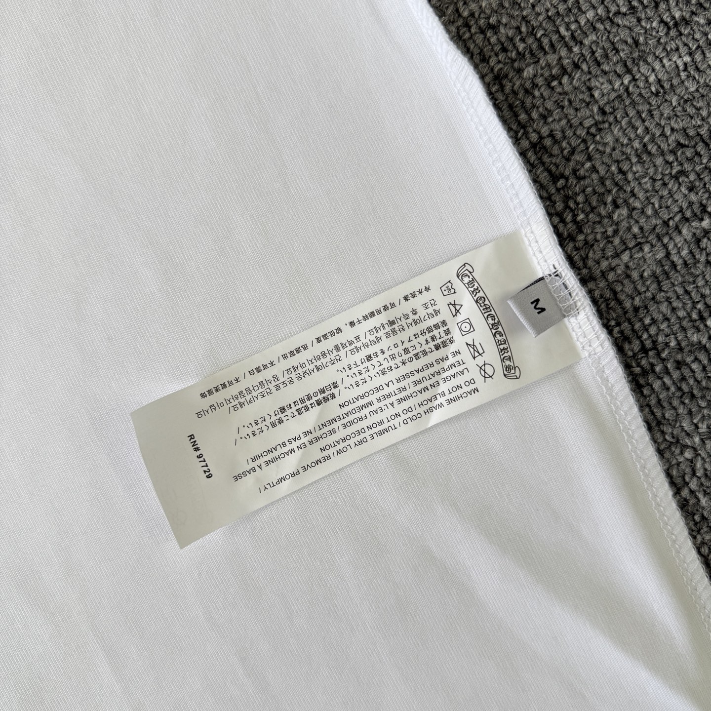 Chrome Hearts Chrome Hearts/克罗心 高品质320克圆领短袖T恤