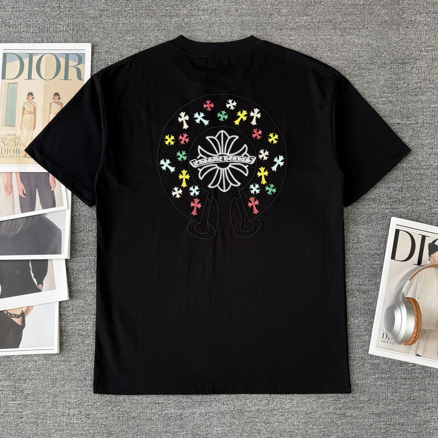 Chrome Hearts Chrome Hearts/克罗心 高品质320克圆领短袖T恤