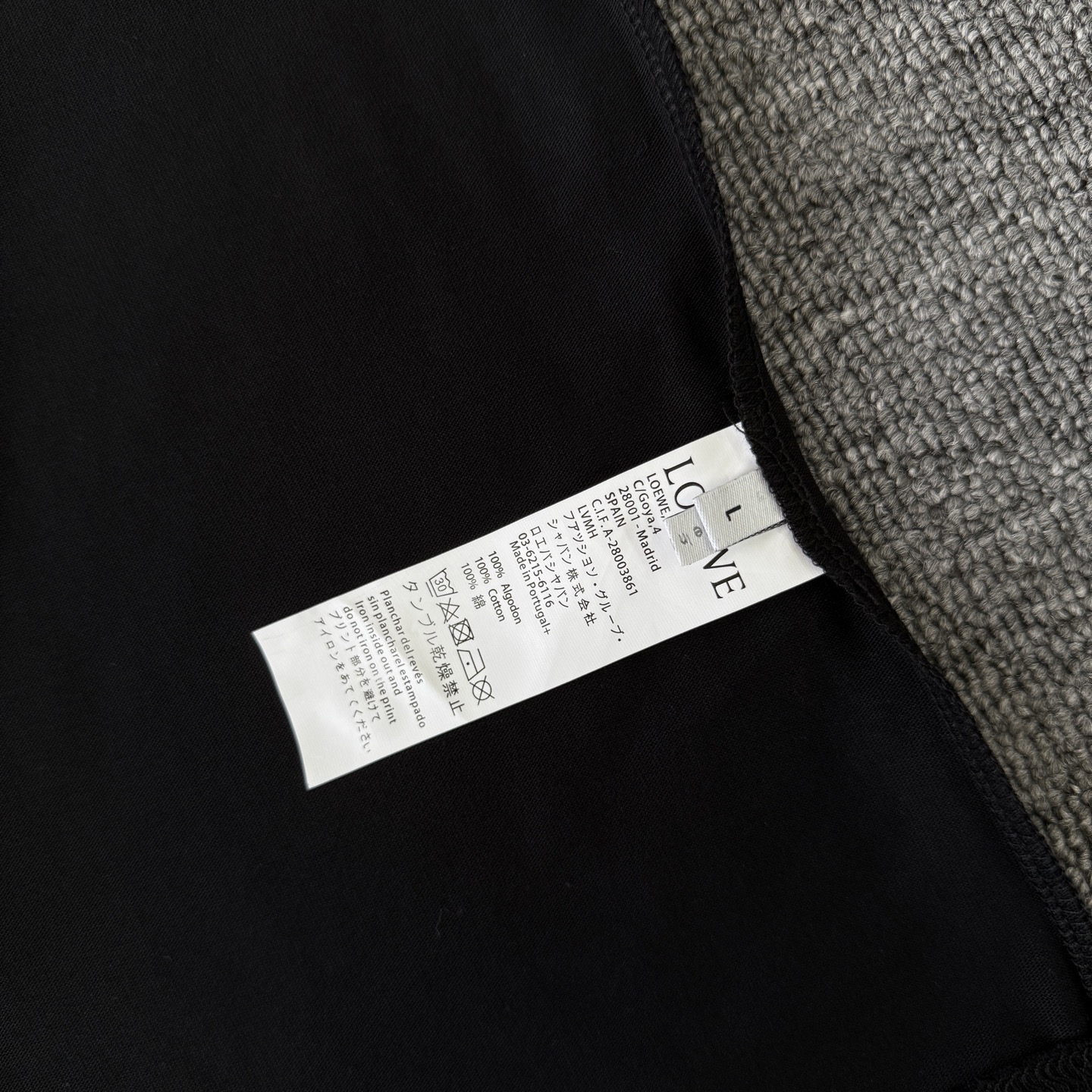 Loewe LOEWE/罗意威 高品质320克圆领短袖T恤