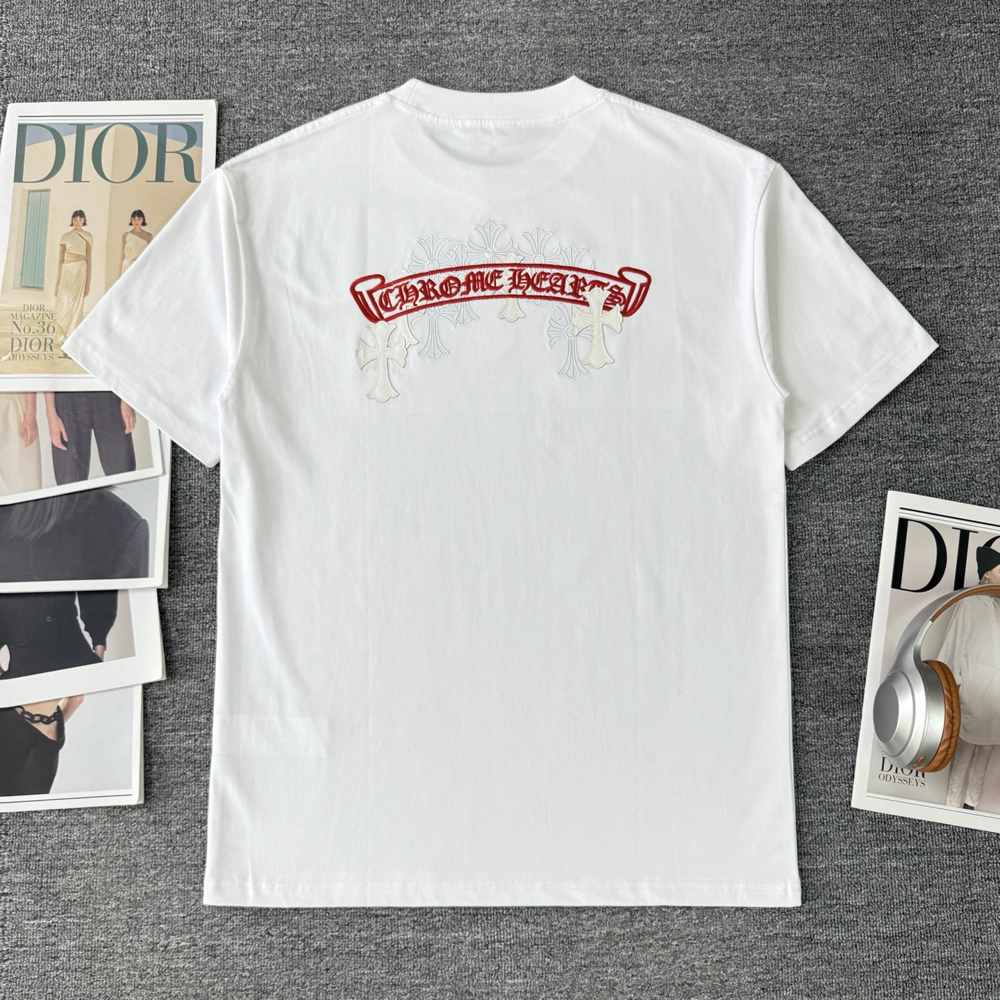 Chrome Hearts Chrome Hearts/克罗心 高品质320克圆领短袖T恤