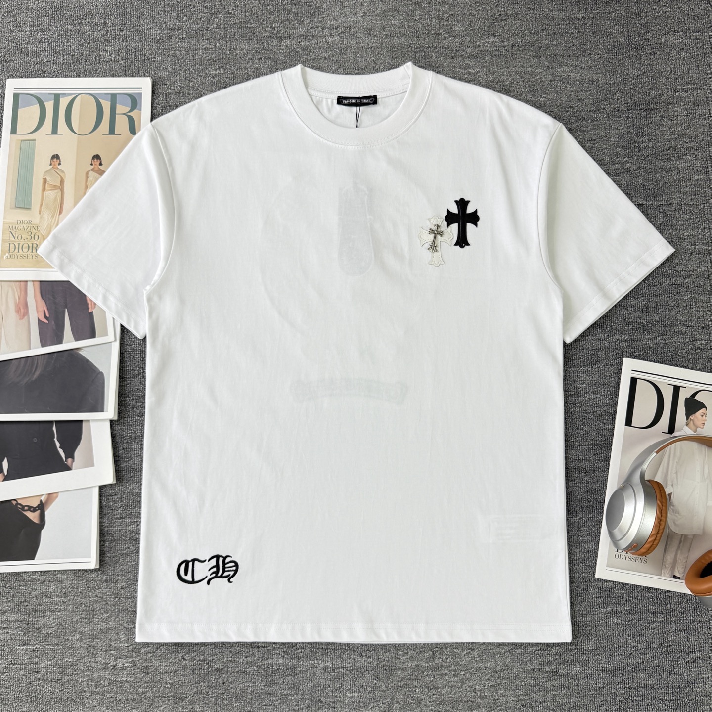 Chrome Hearts Chrome Hearts/克罗心 高品质320克圆领短袖T恤