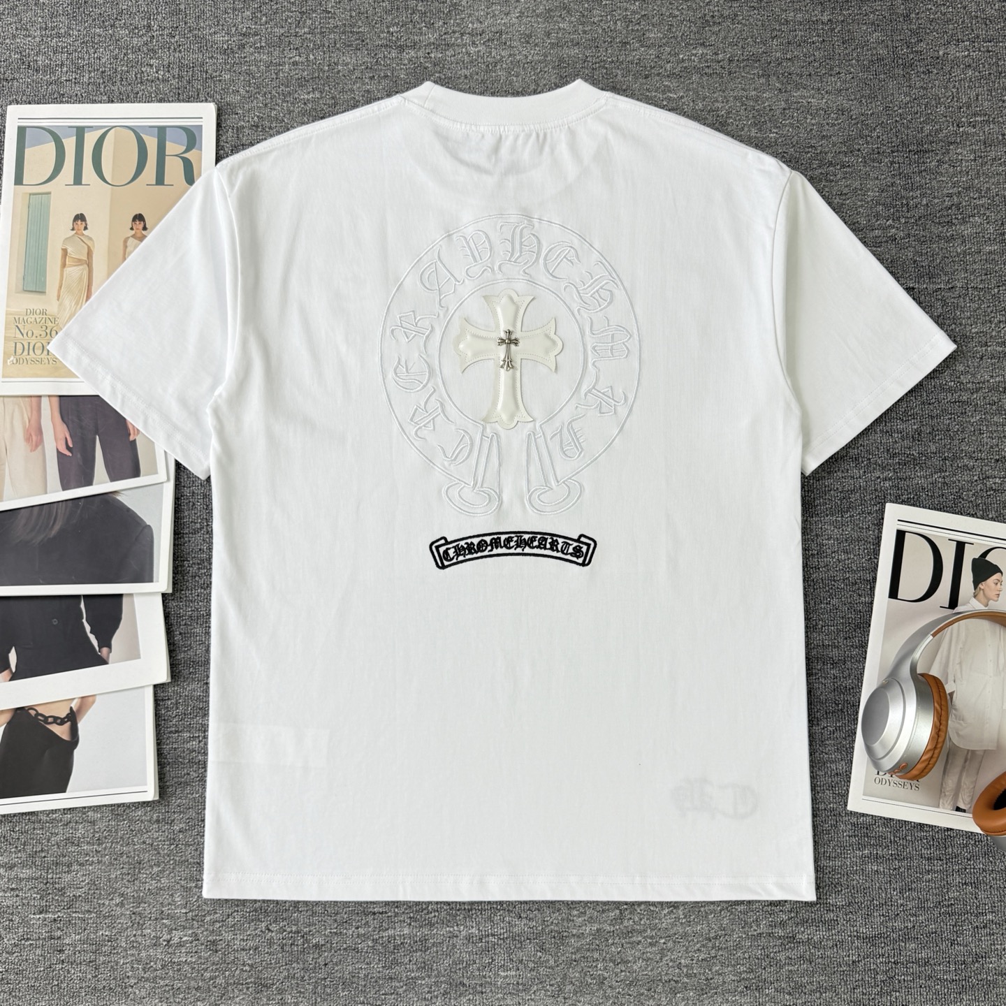 Chrome Hearts Chrome Hearts/克罗心 高品质320克圆领短袖T恤