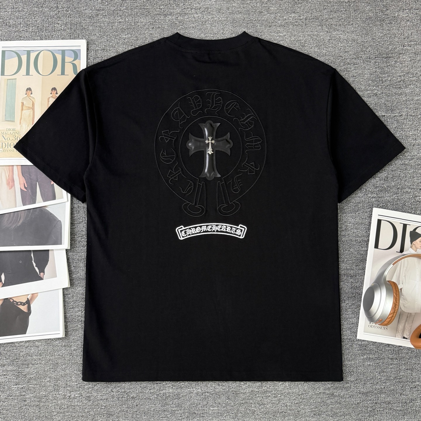 Chrome Hearts Chrome Hearts/克罗心 高品质320克圆领短袖T恤
