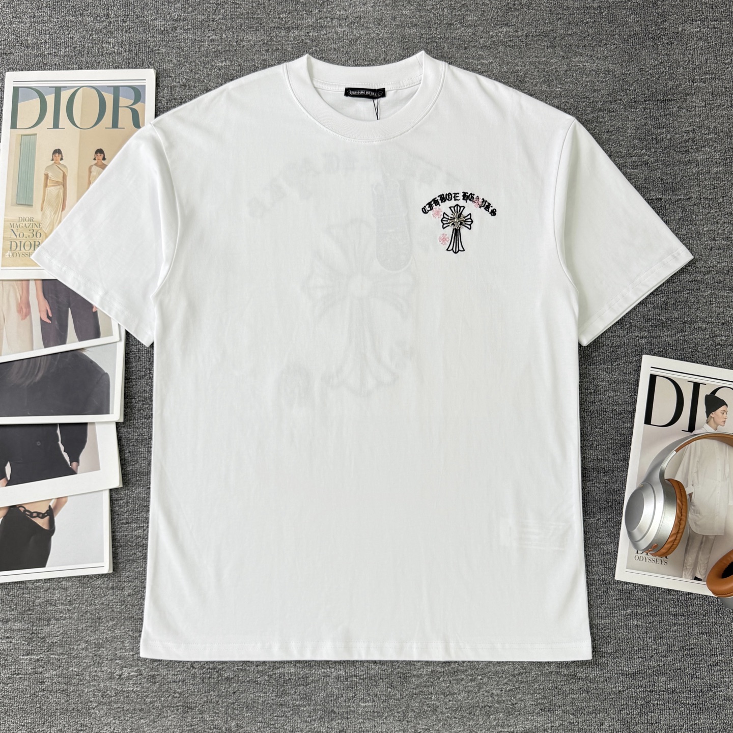 Chrome Hearts Chrome Hearts/克罗心 高品质320克圆领短袖T恤