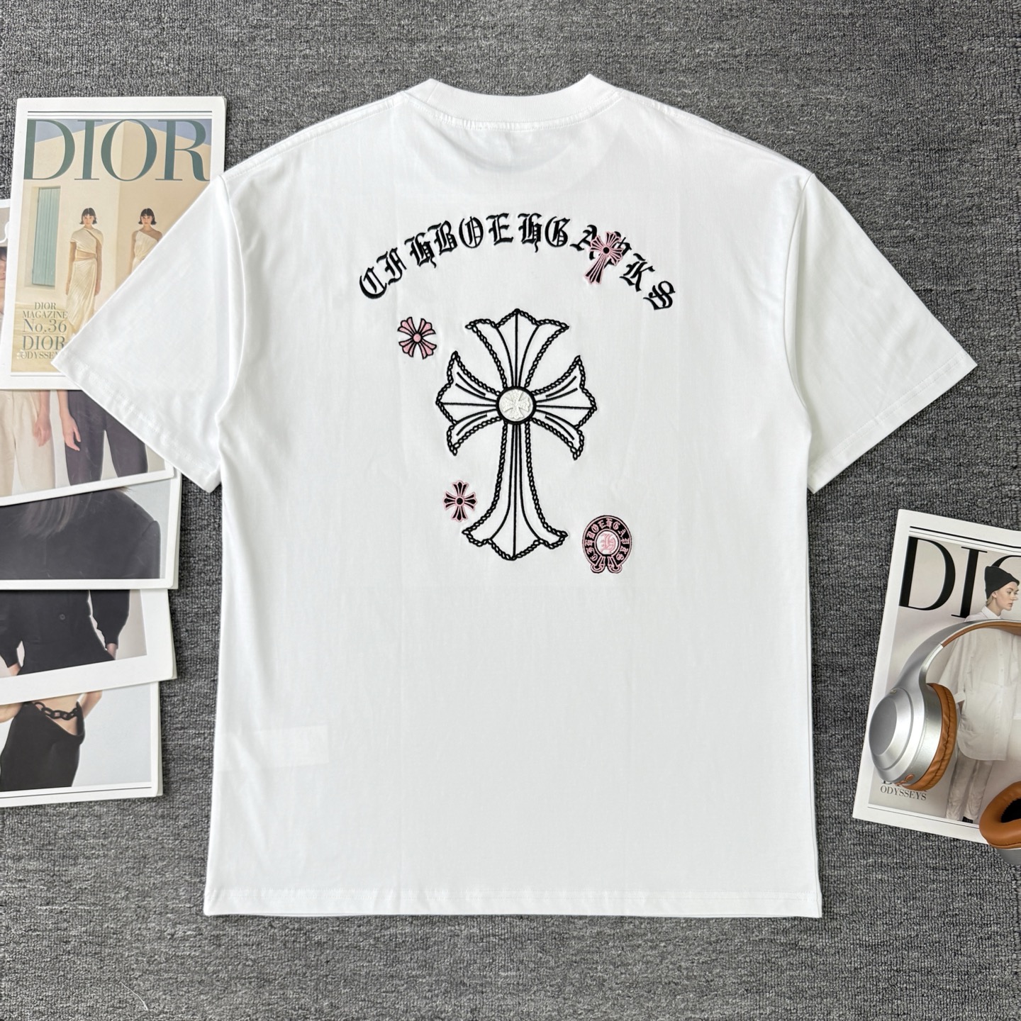Chrome Hearts Chrome Hearts/克罗心 高品质320克圆领短袖T恤