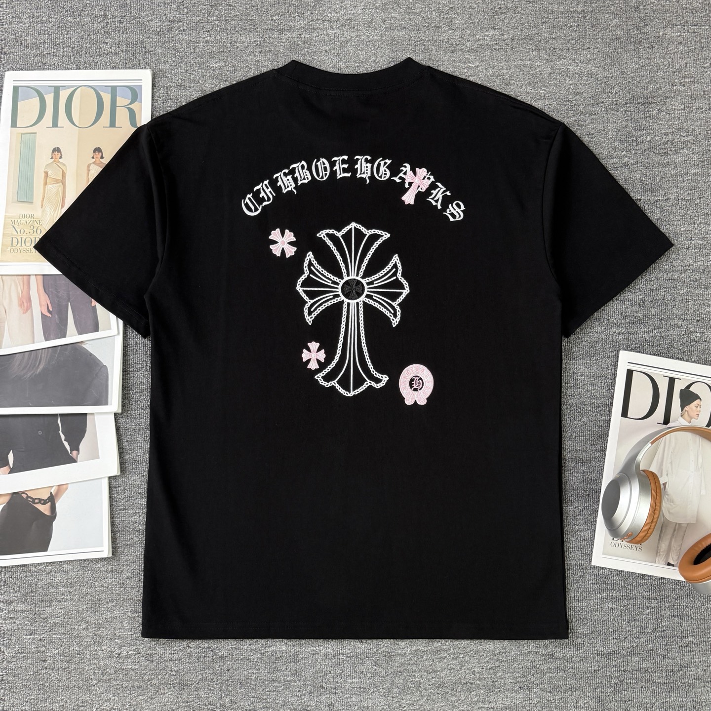 Chrome Hearts Chrome Hearts/克罗心 高品质320克圆领短袖T恤