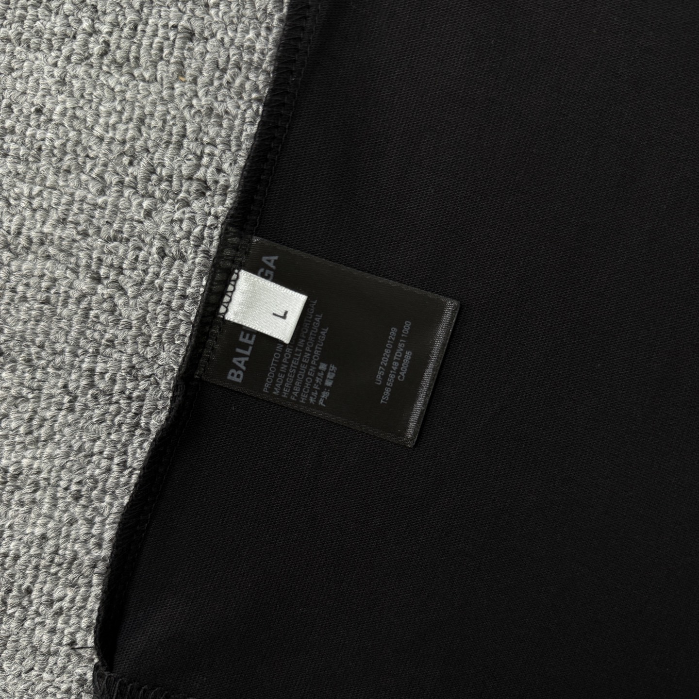 Balenciaga BALENCIAGA/巴黎世家 300克圆领短袖T恤