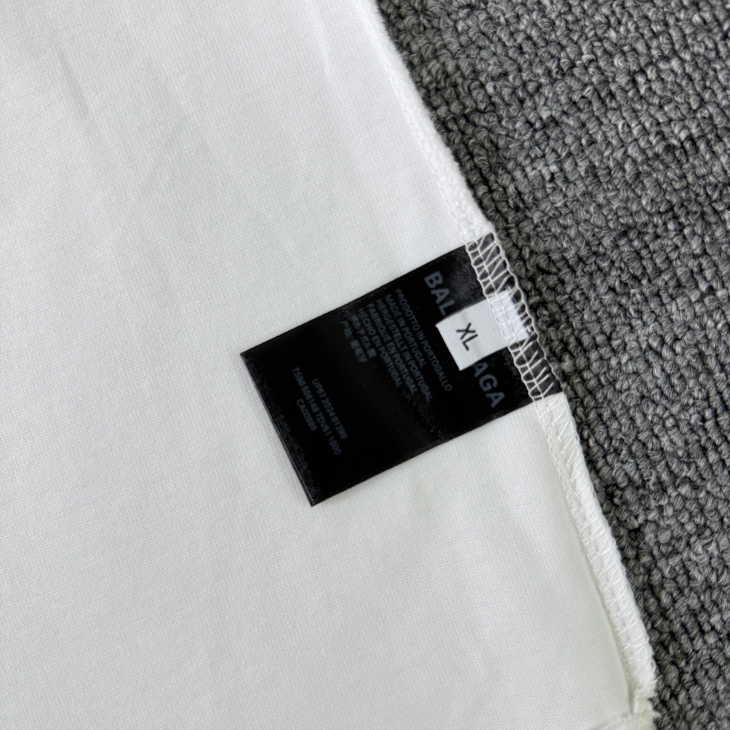 Balenciaga BALENCIAGA/巴黎世家 300克圆领短袖T恤
