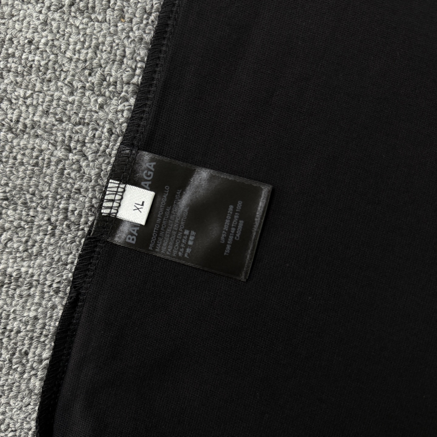 Balenciaga BALENCIAGA/巴黎世家 300克圆领短袖T恤