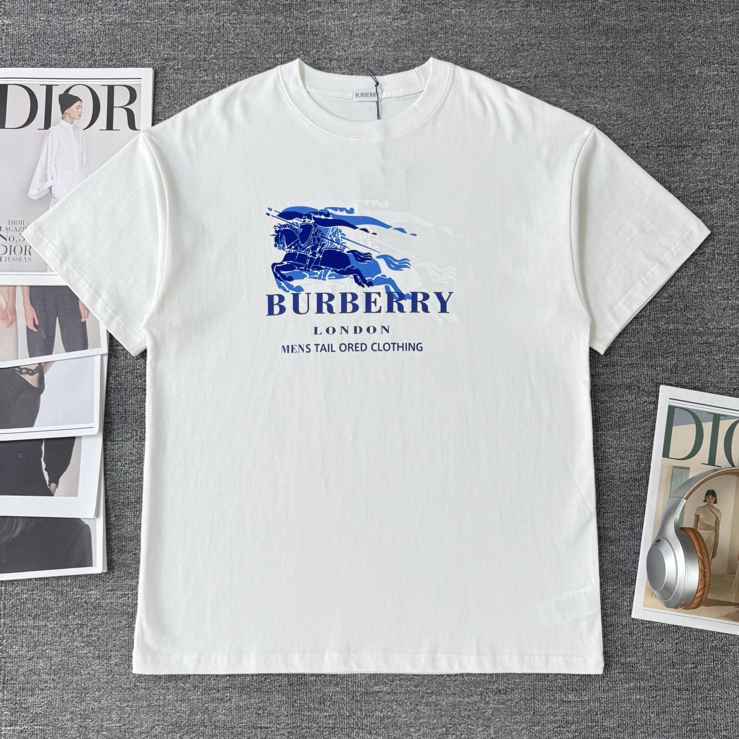 Burberry BURBERRY/巴宝莉 300克圆领短袖T恤