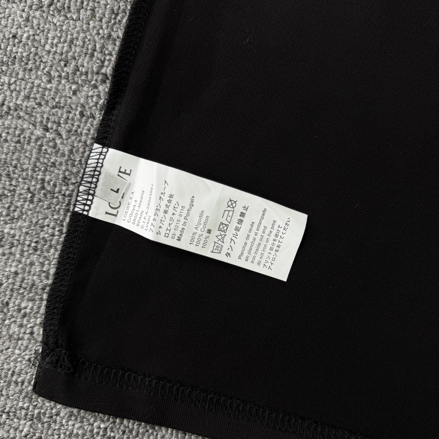 Loewe LOEWE/罗意威 300克圆领短袖T恤