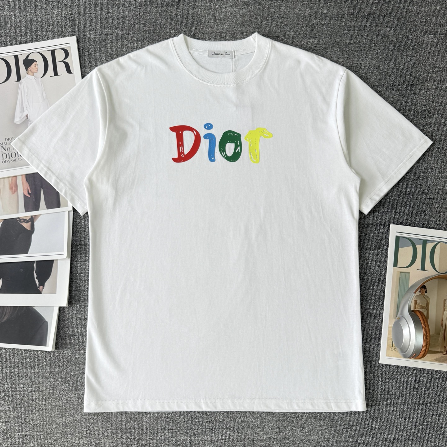 Dior DIOR/迪奥 300克圆领短袖T恤