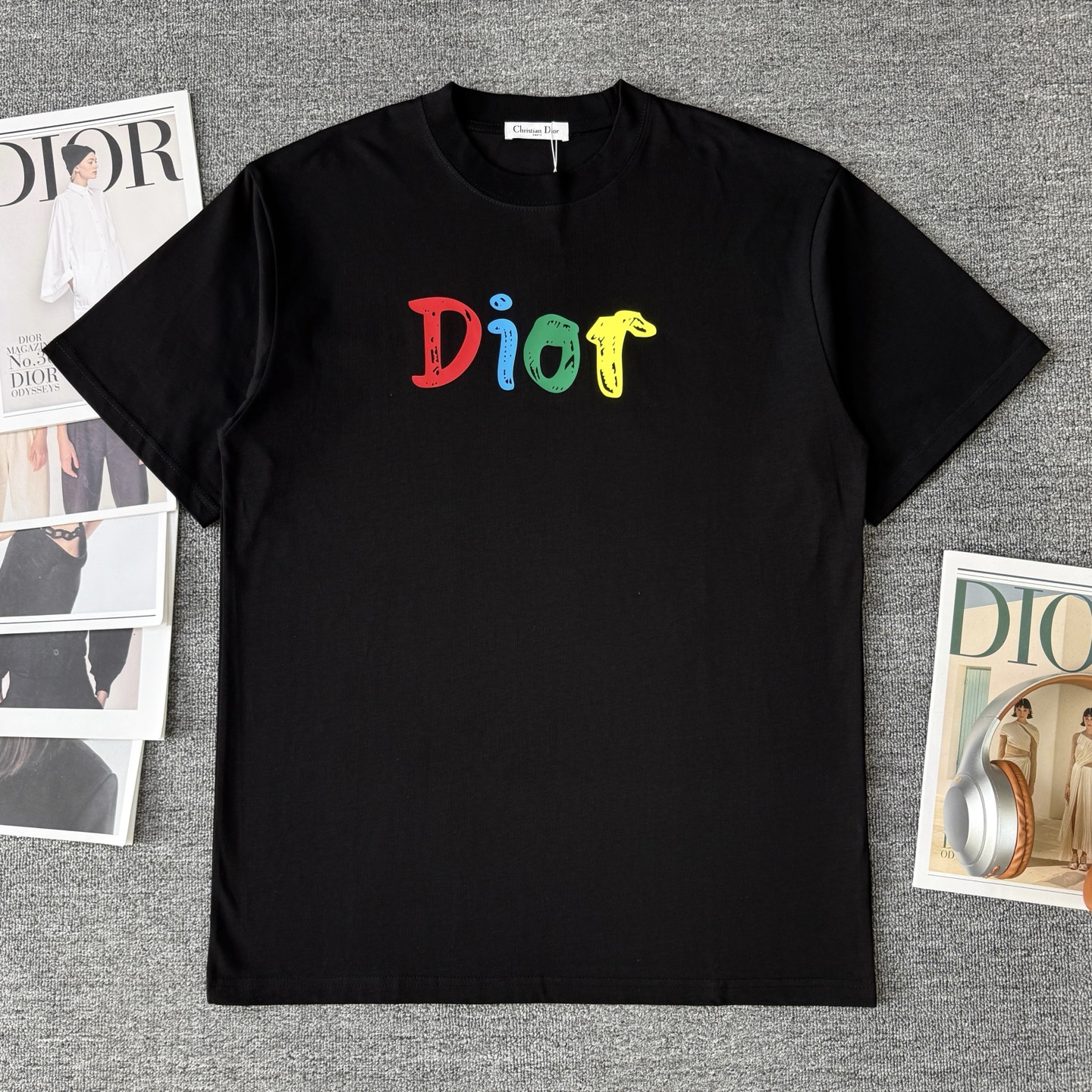Dior DIOR/迪奥 300克圆领短袖T恤