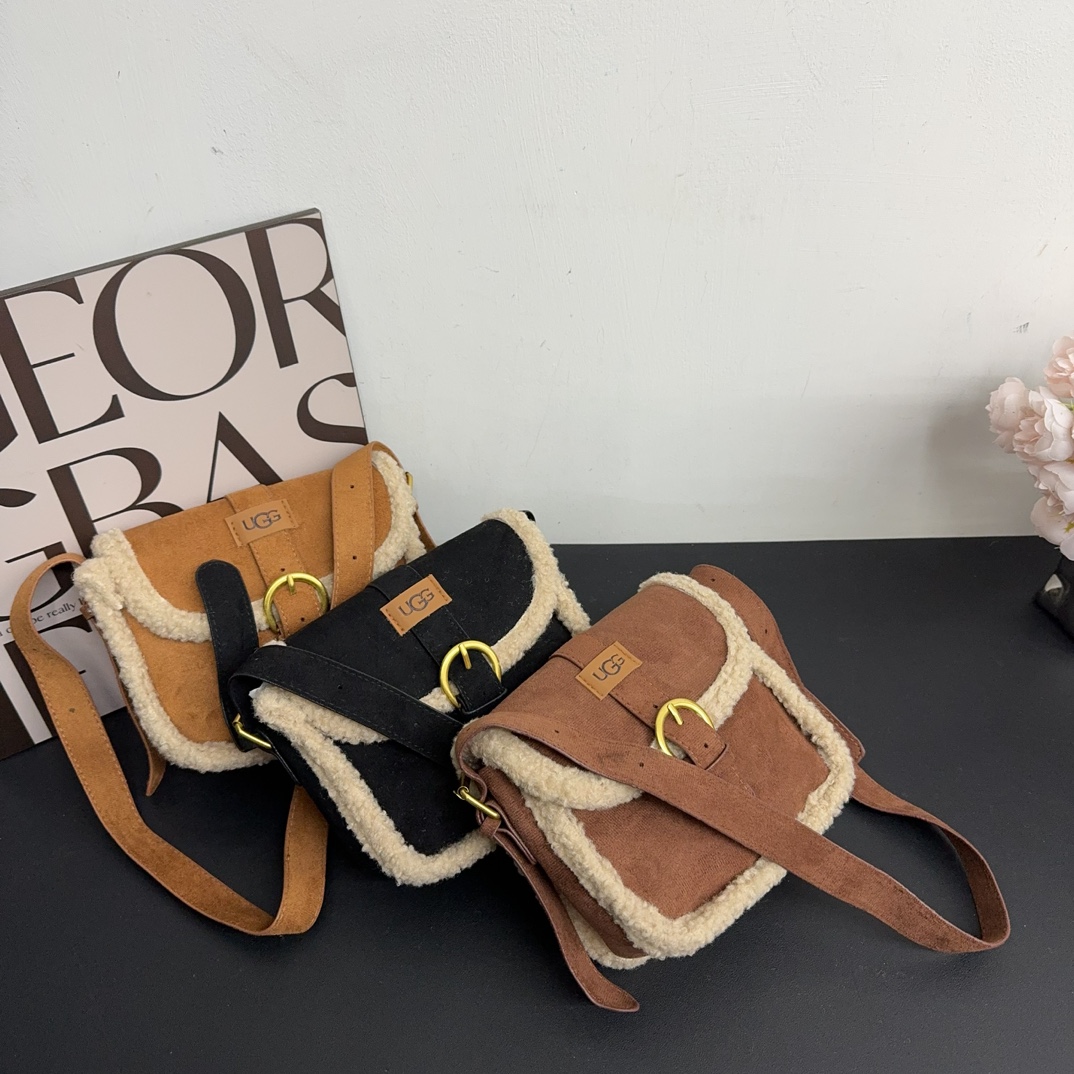 UGG Crossbody Shoulder Saddle Bag - Bag
