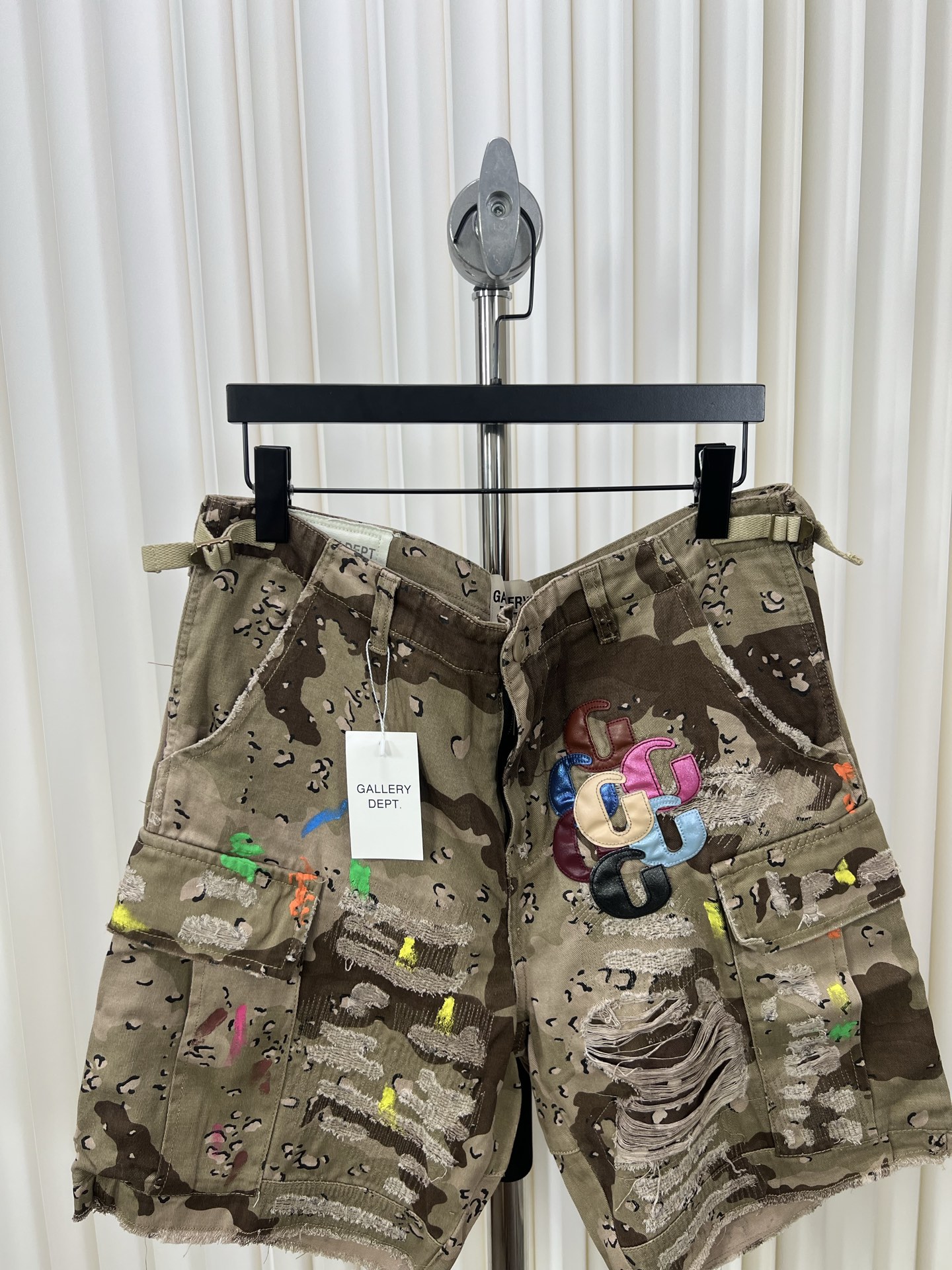 GALLERY DEPT Hand-Painted Camo Shorts - Original Design, Premium Quality 5 i1744112199207 4363 0 3