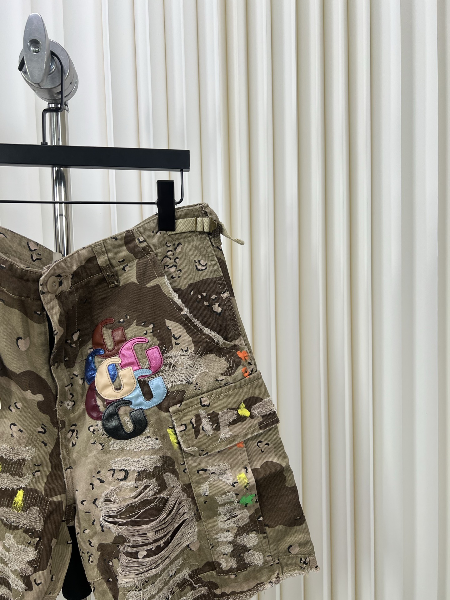 GALLERY DEPT Hand-Painted Camo Shorts - Original Design, Premium Quality 4 i1744112199281 3126 0 2
