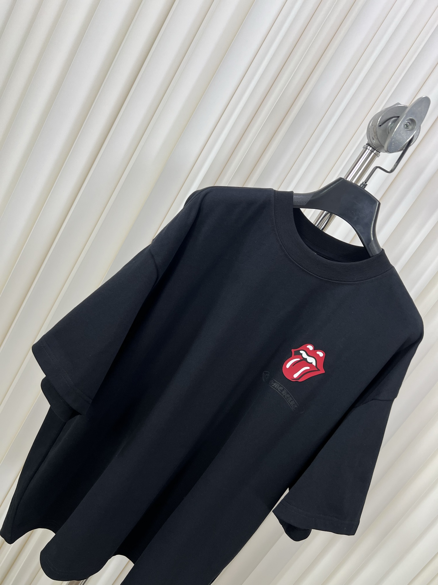 Chrome Hearts Thick Tongue Logo Short Sleeve T-Shirt - Relaxed Fit 8 i1745158009539 6530 0 6