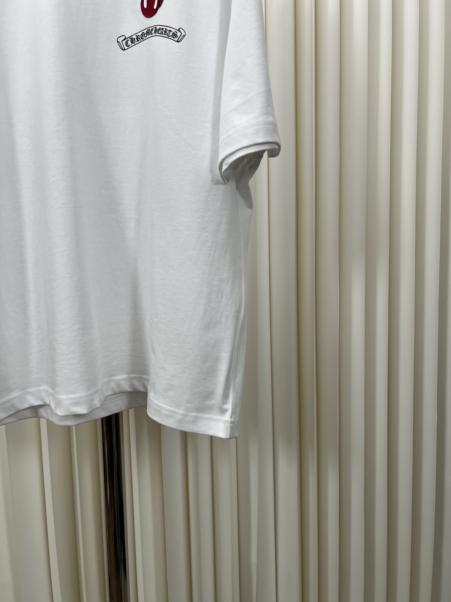 Chrome Hearts Thick Tongue Logo Short Sleeve T-Shirt - Relaxed Fit 7 i1745421968227 5516 0 5