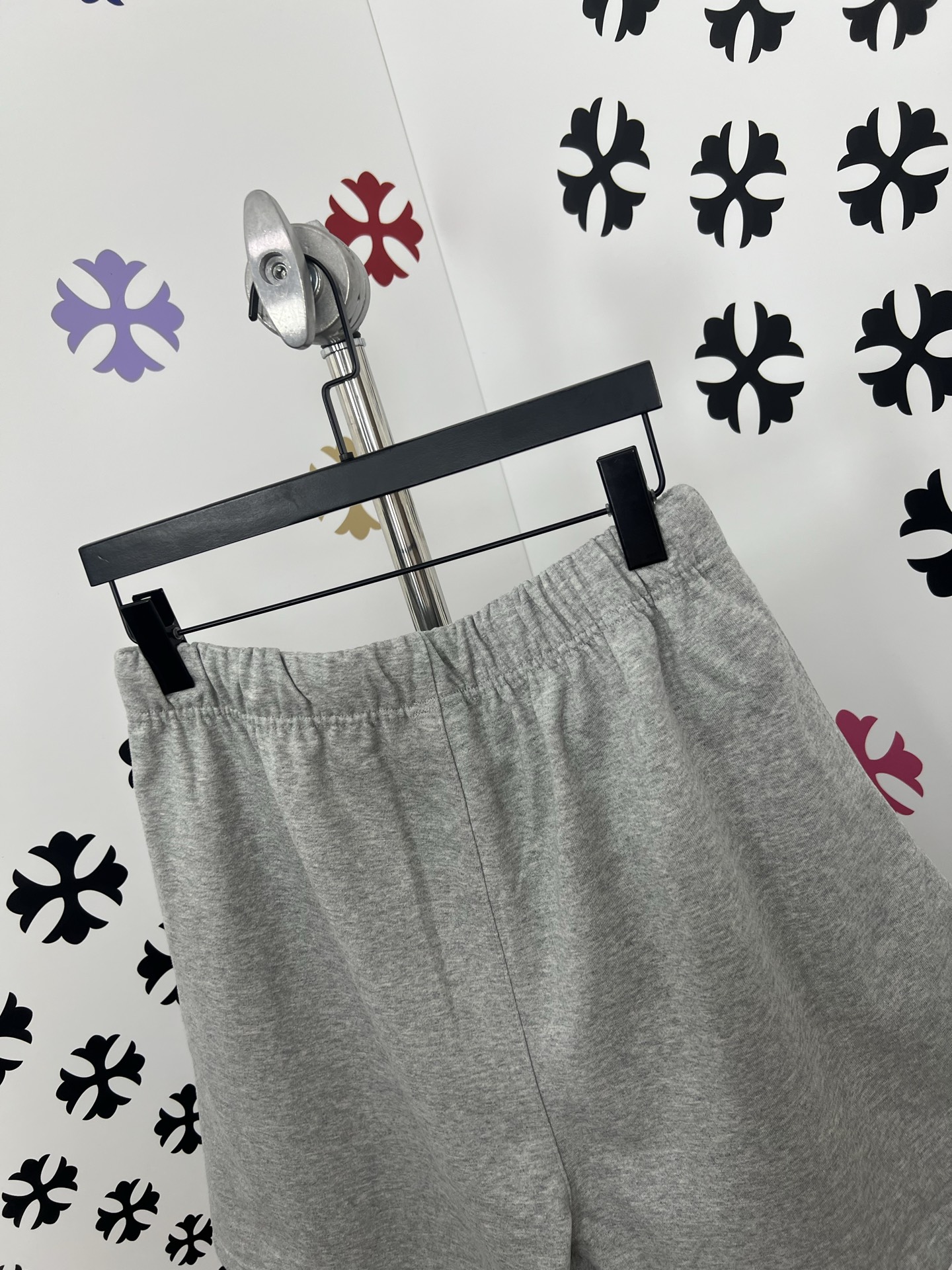 CH Chrome Hearts Flocked Logo Sheep Leather Label Shorts - Perfect Replica 9 i1748927824604 7771 0 7