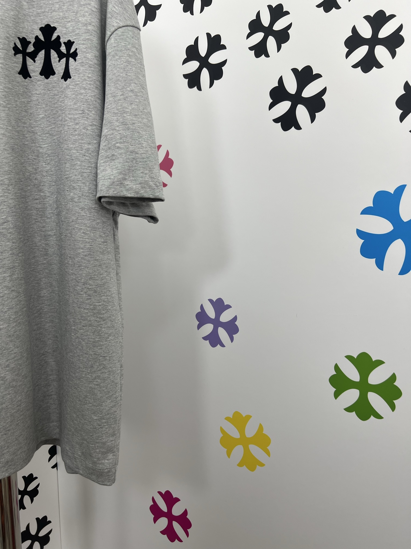 CH Chrome Hearts Logo Print Short Sleeve T-Shirt - Premium Quality 7 i1748927857680 5322 0 5