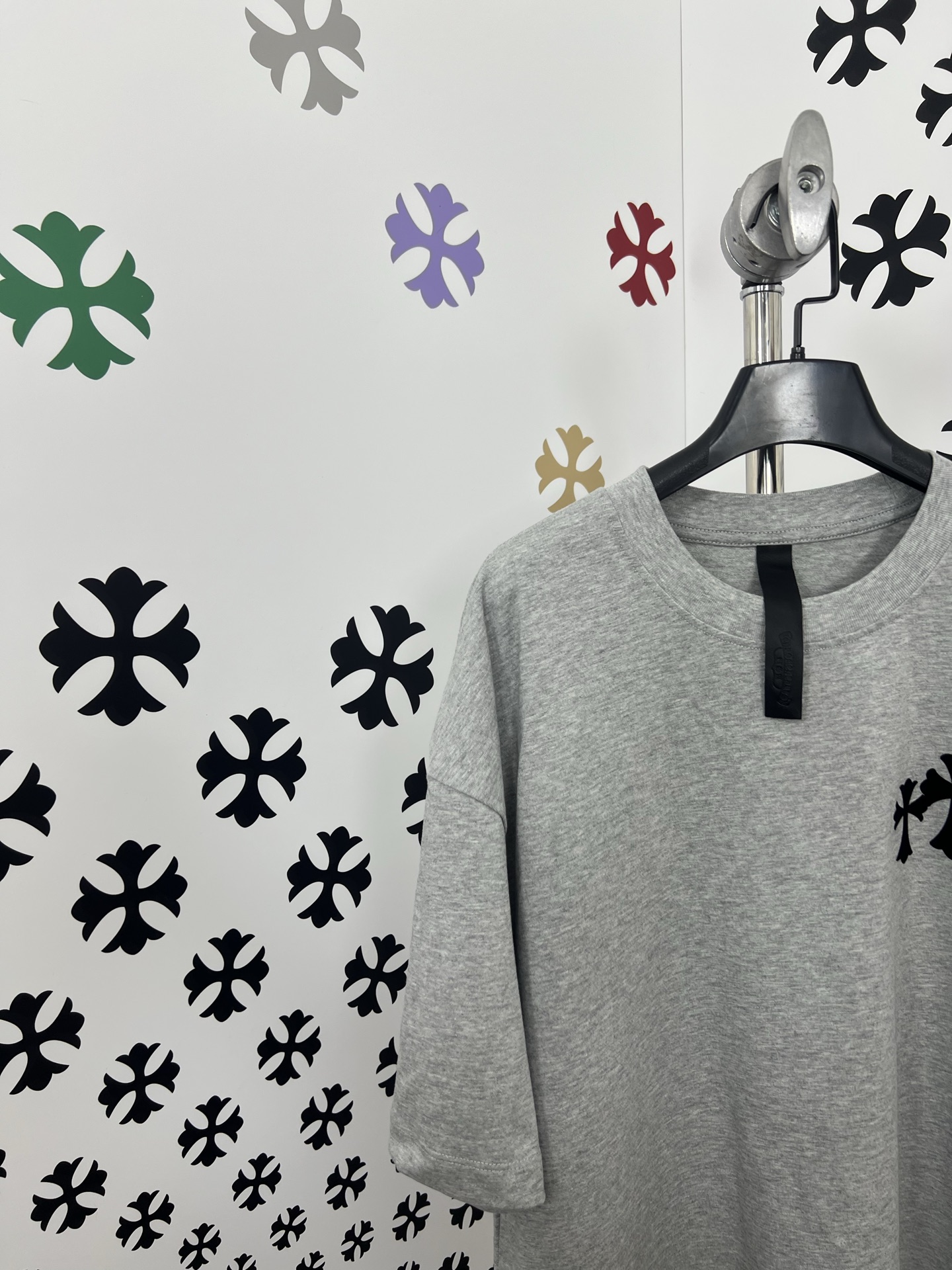 CH Chrome Hearts Logo Print Short Sleeve T-Shirt - Premium Quality 3 i1748927859311 8562 0 1