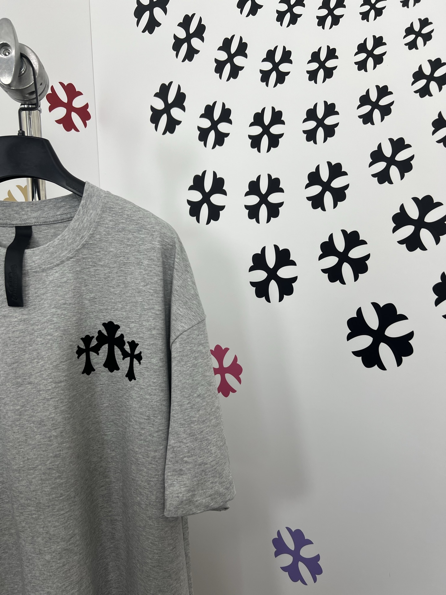 CH Chrome Hearts Logo Print Short Sleeve T-Shirt - Premium Quality 4 i1748927859531 1828 0 2