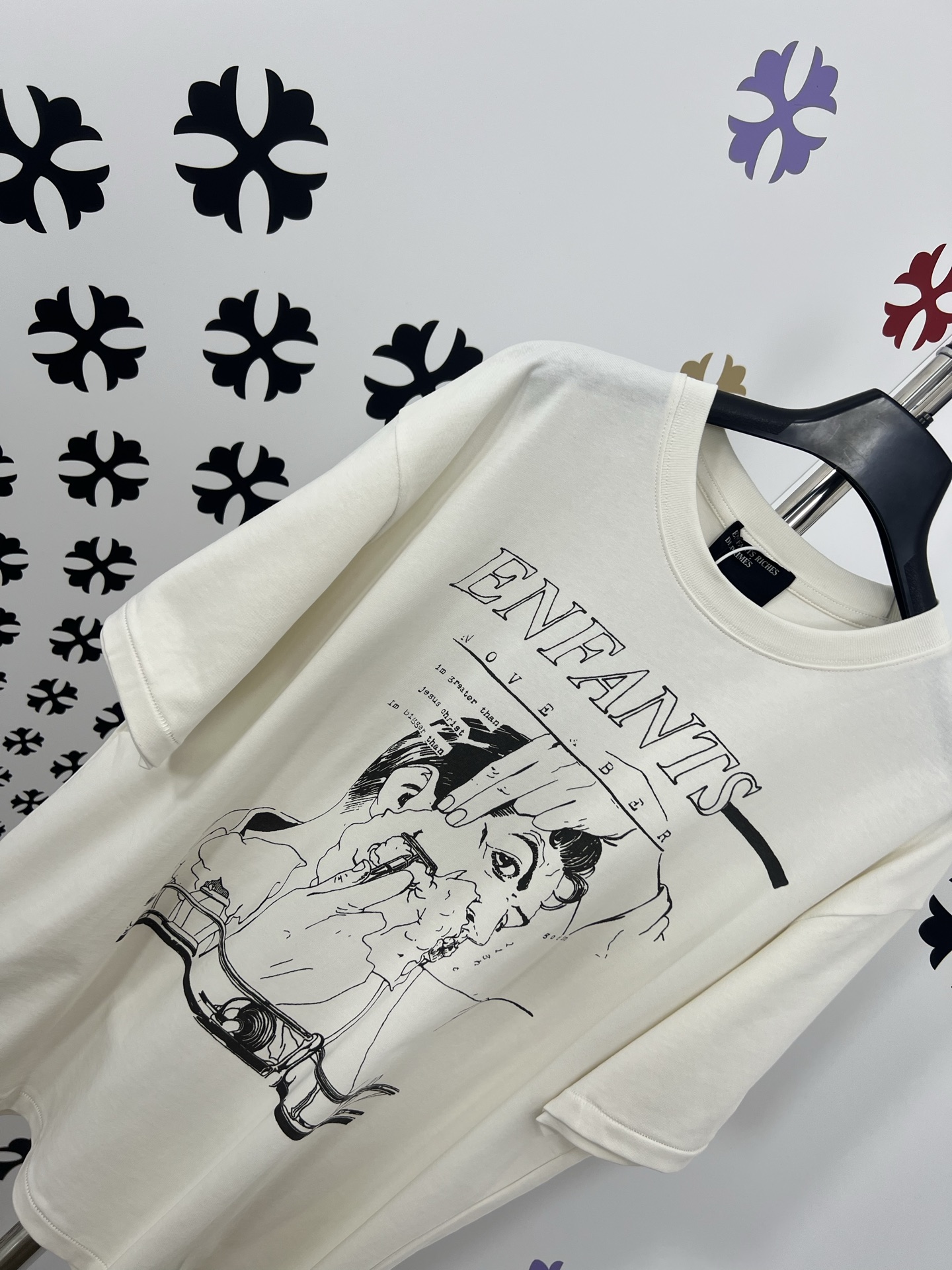 ERD Enfants Riches Deprimes Printed Logo Short Sleeve T-Shirt 8 i1749445503966 3114 0 6