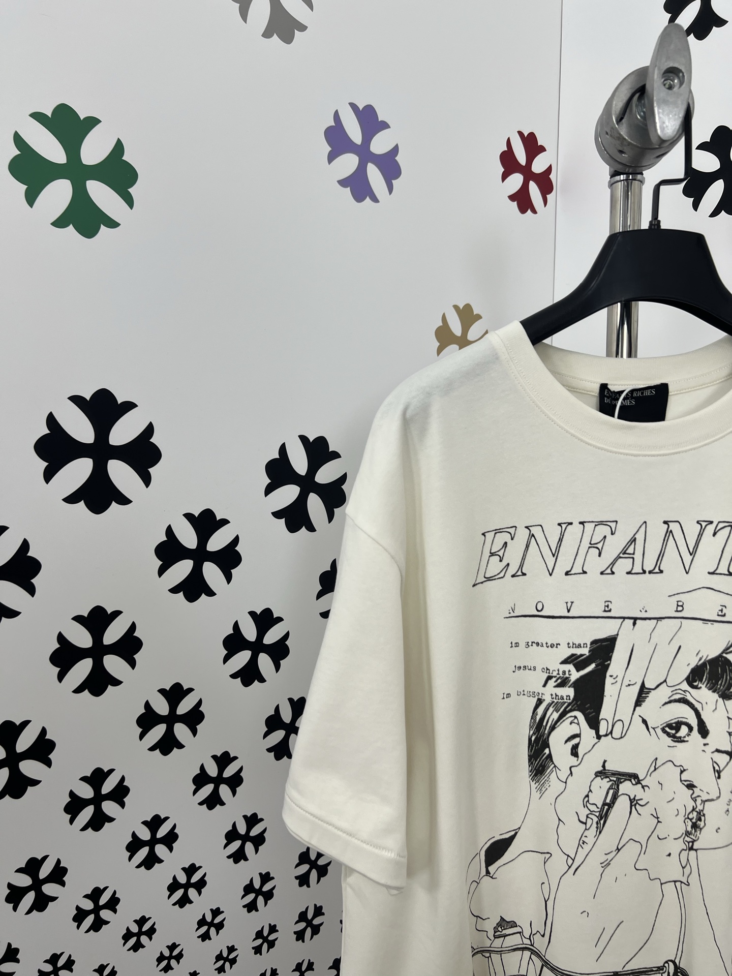 ERD Enfants Riches Deprimes Printed Logo Short Sleeve T-Shirt 3 i1749445507078 7412 0 1